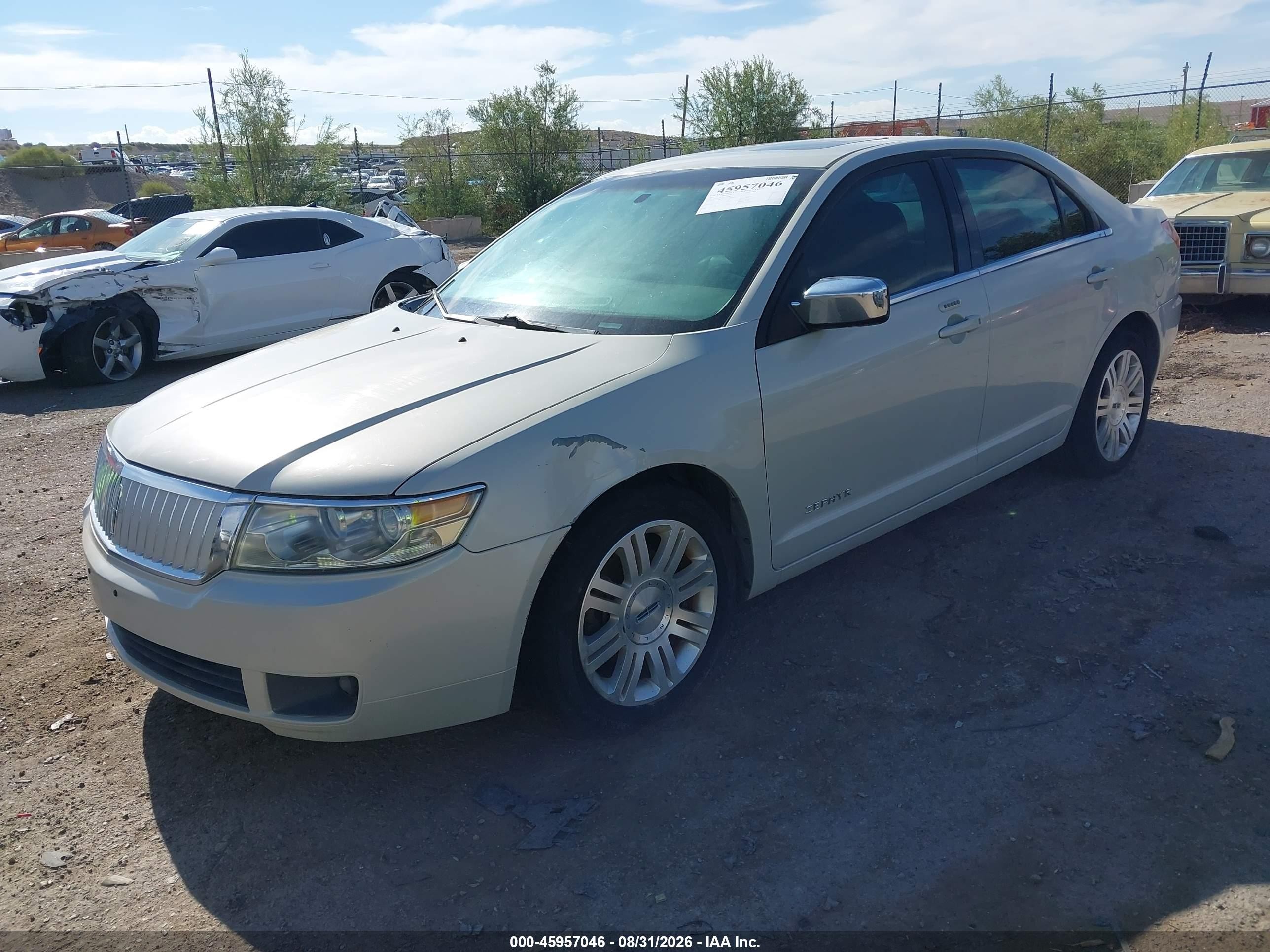 2006 Lincoln Zephyr   Tan vin: 3LNHM26126R665280