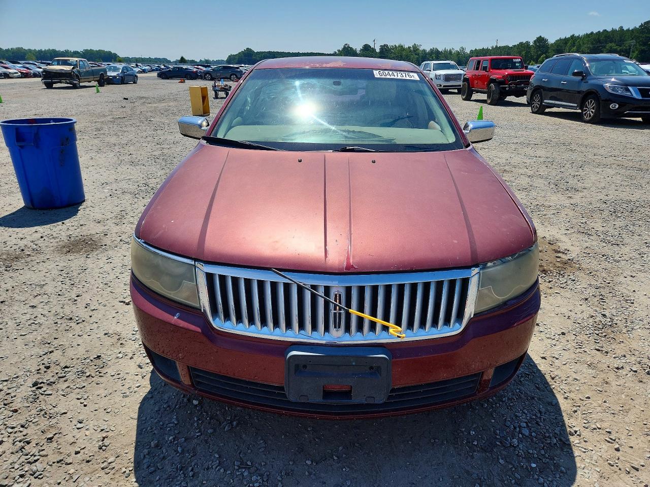 2006 Lincoln Zephyr Burgundy vin: 3LNHM26136R626648