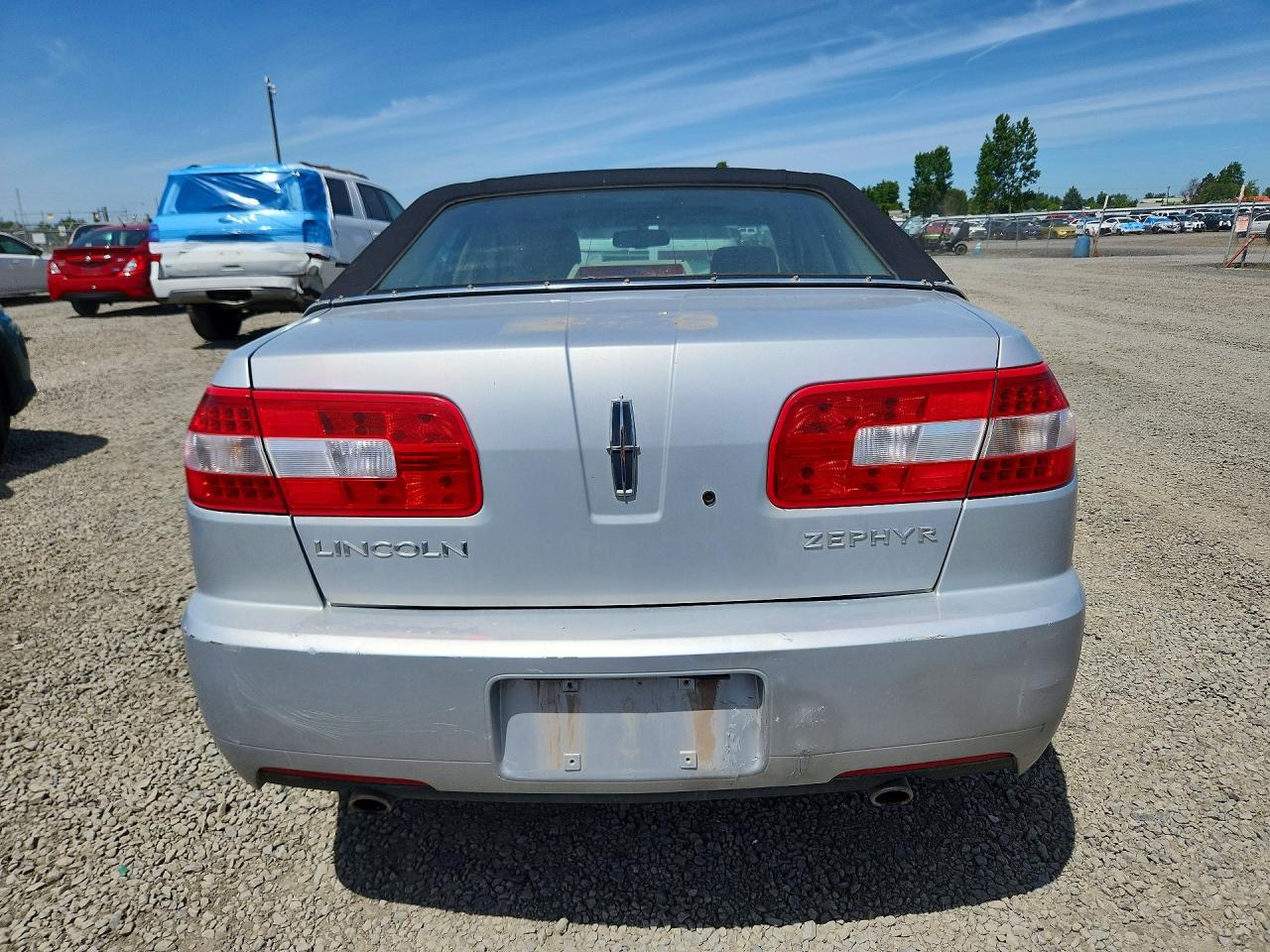 2006 Lincoln Zephyr Silver vin: 3LNHM26146R624956