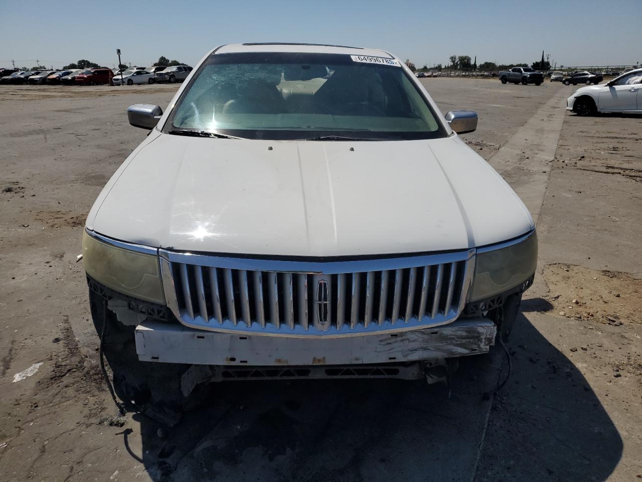 2006 Lincoln Zephyr White vin: 3LNHM26146R635049