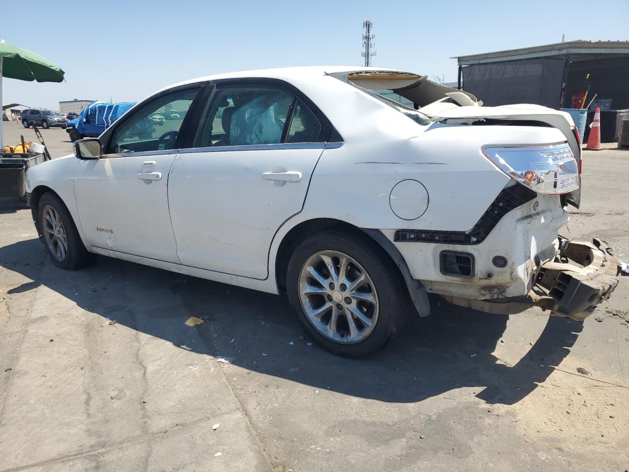 2006 Lincoln Zephyr White vin: 3LNHM26146R635049