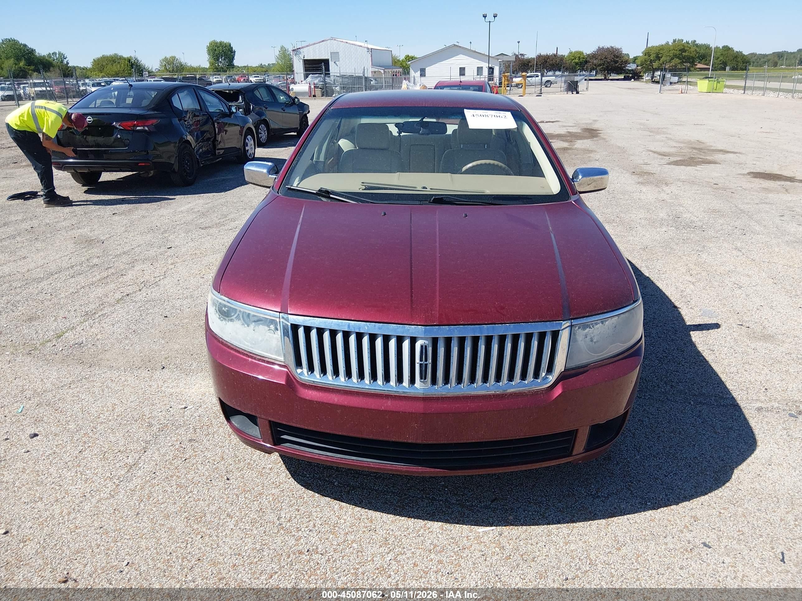 2006 Lincoln Zephyr   Red vin: 3LNHM26146R667726