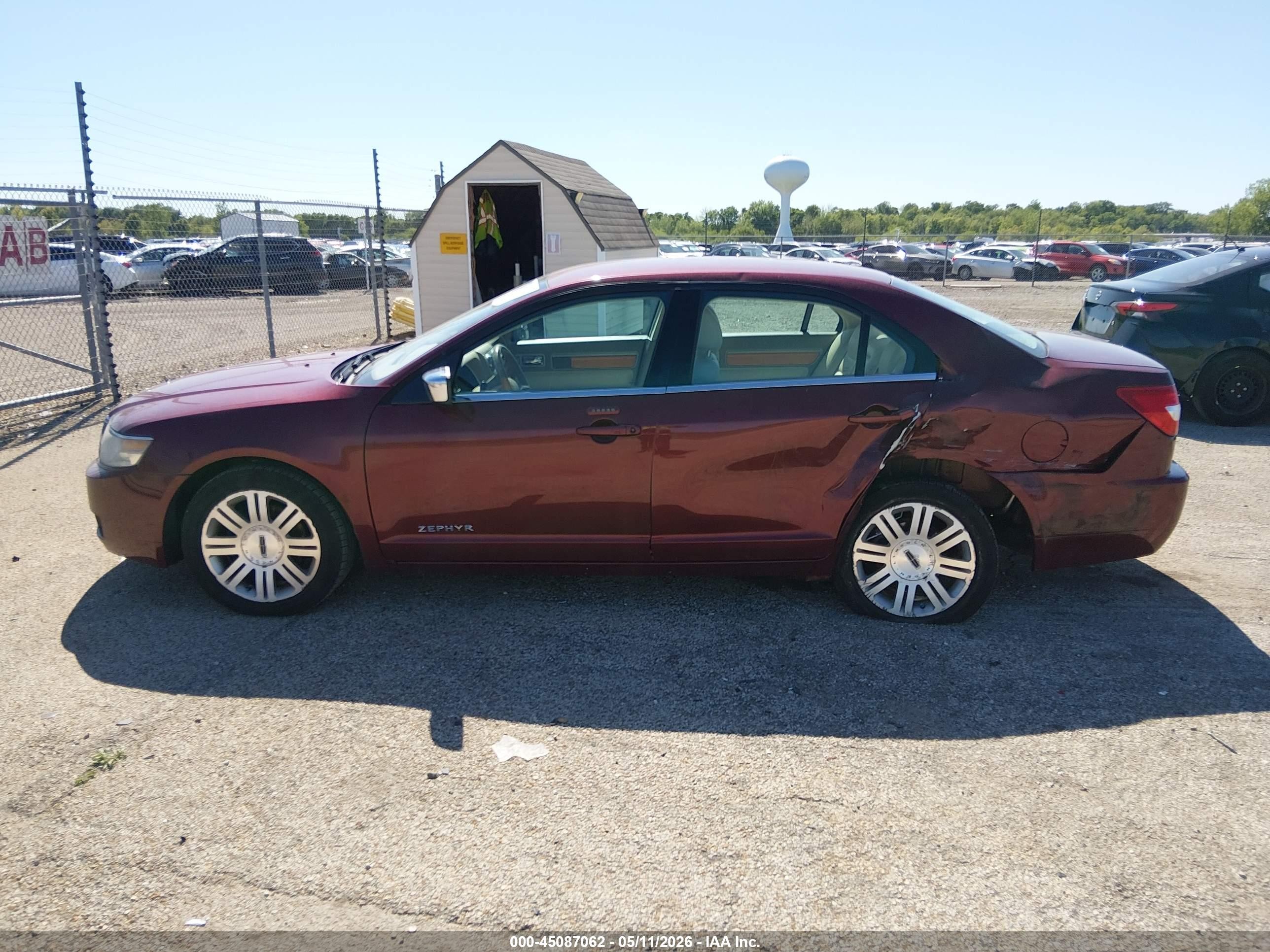 2006 Lincoln Zephyr   Red vin: 3LNHM26146R667726
