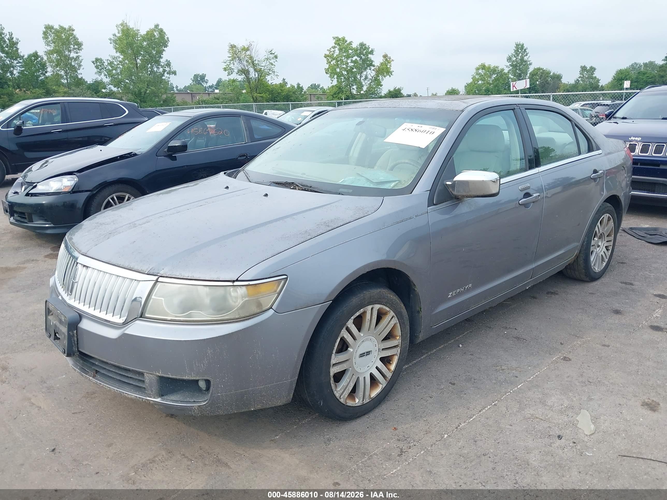 2006 Lincoln Zephyr   Gray vin: 3LNHM26156R660378