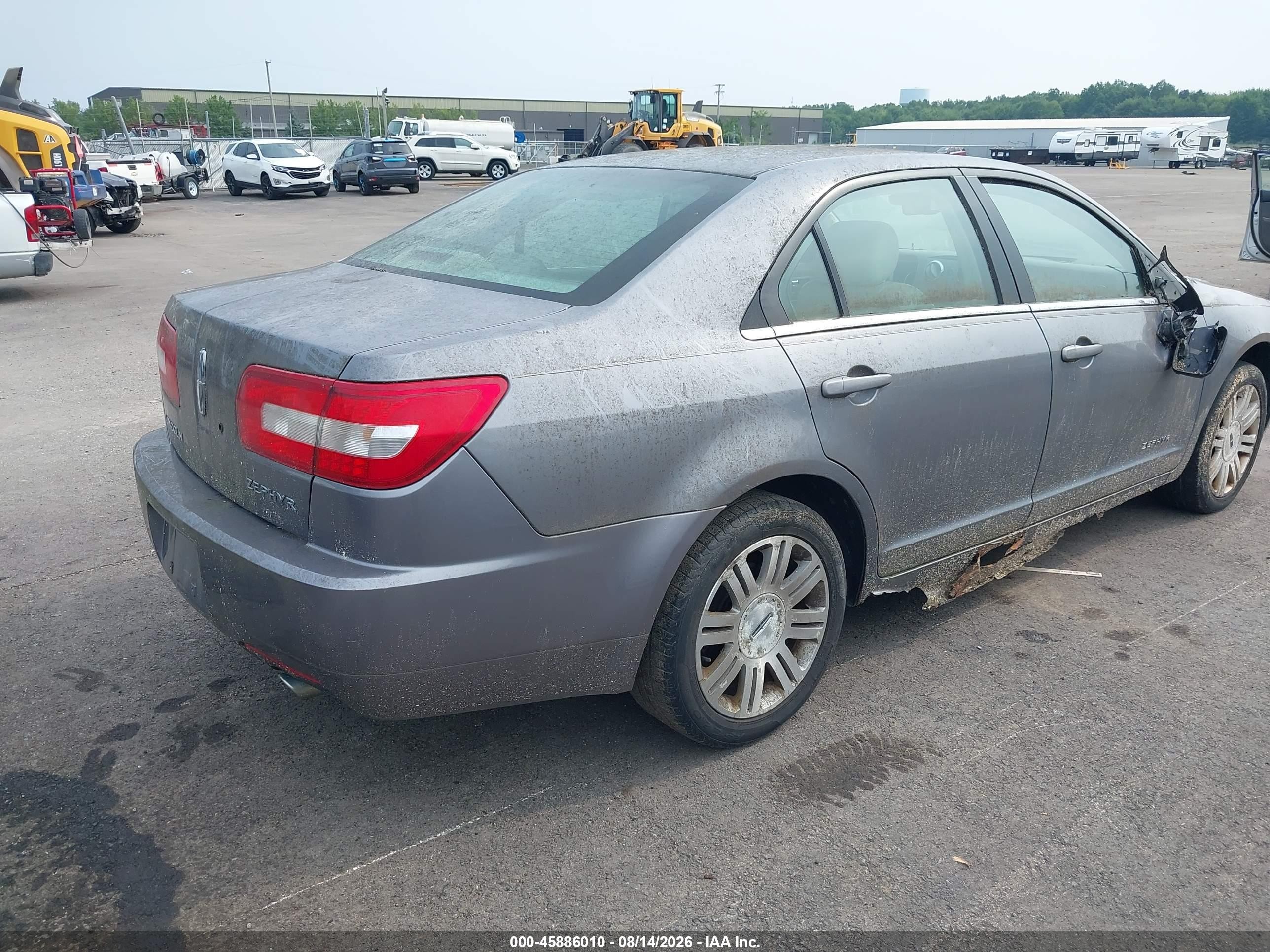 2006 Lincoln Zephyr   Gray vin: 3LNHM26156R660378