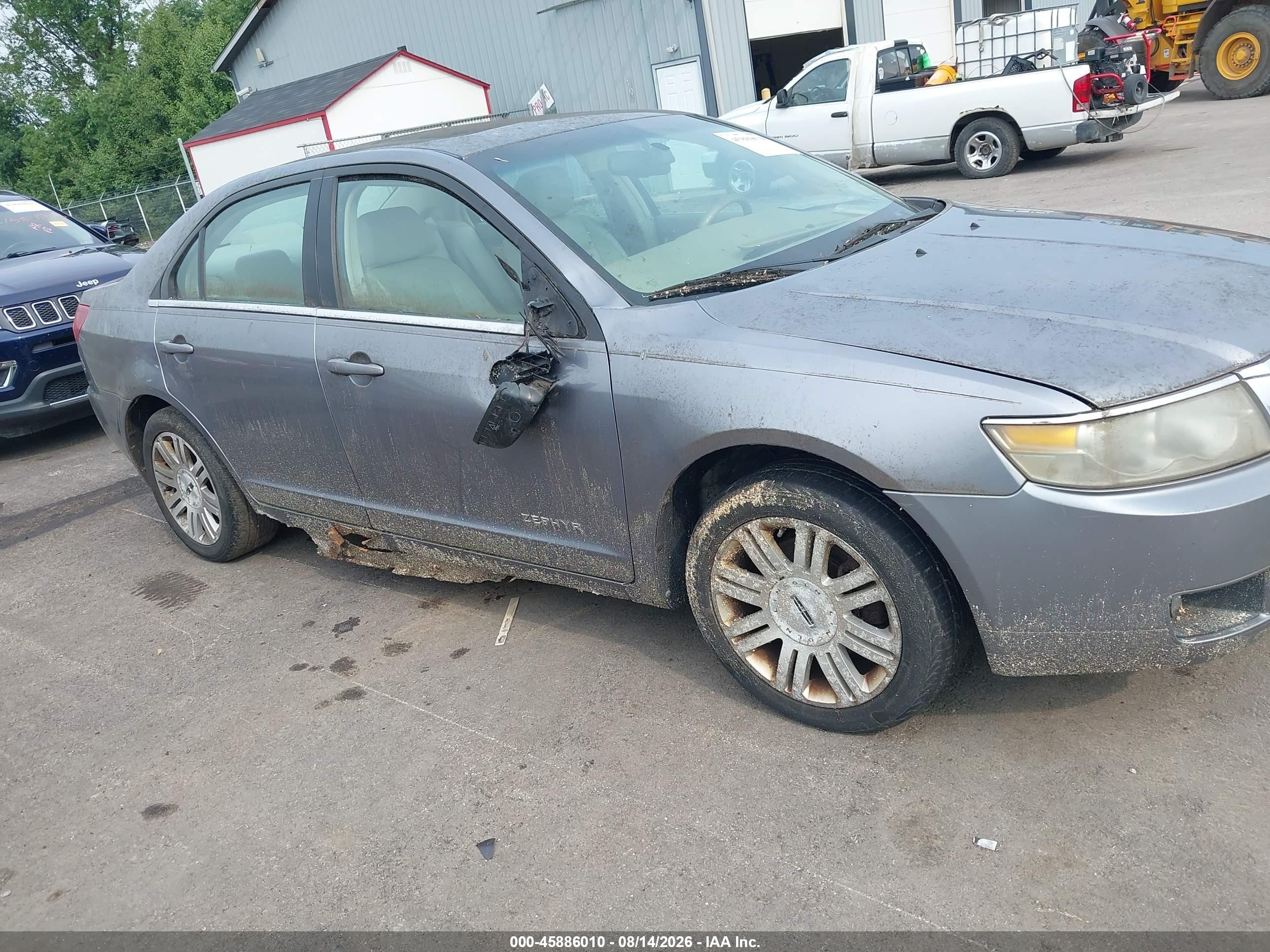 2006 Lincoln Zephyr   Gray vin: 3LNHM26156R660378