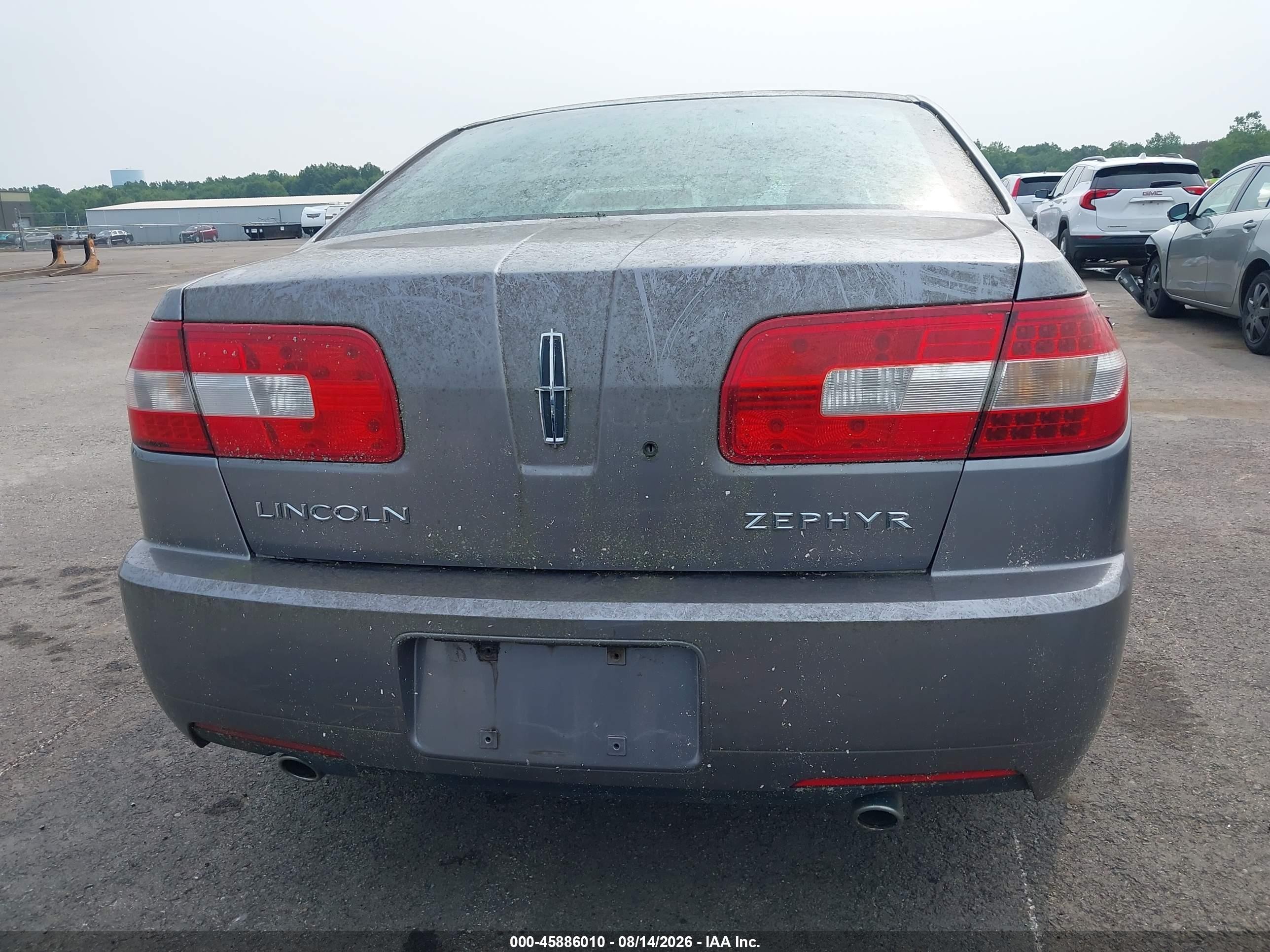 2006 Lincoln Zephyr   Gray vin: 3LNHM26156R660378