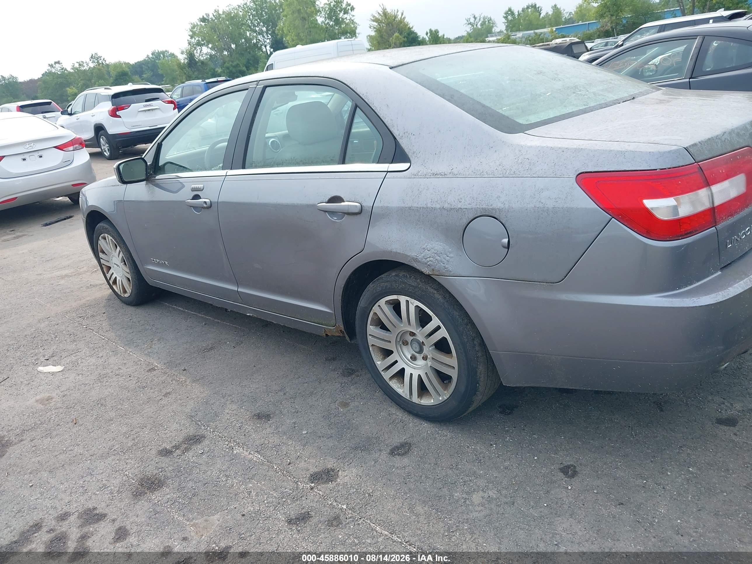 2006 Lincoln Zephyr   Gray vin: 3LNHM26156R660378