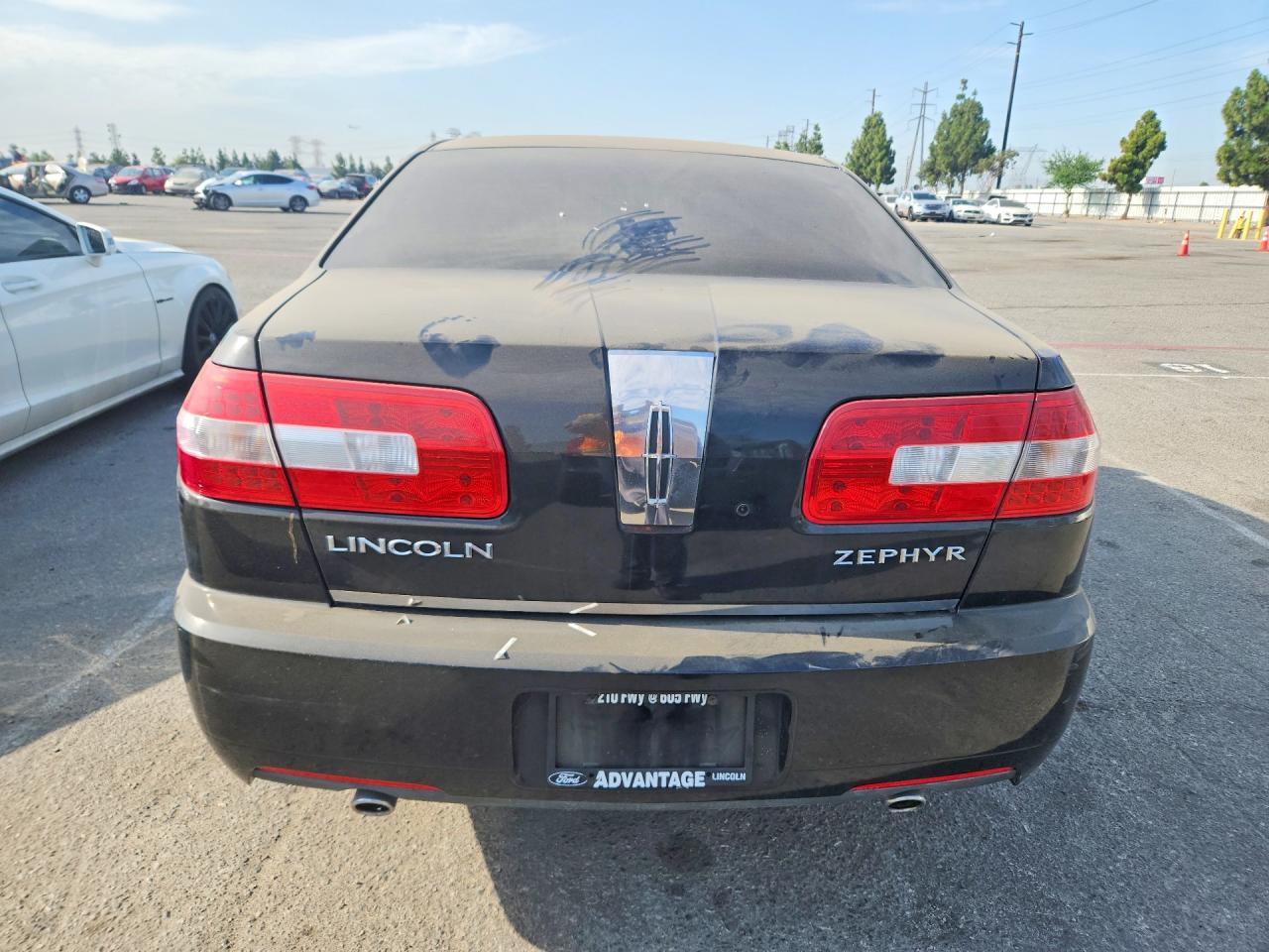 2006 Lincoln Zephyr Black vin: 3LNHM26166R601100