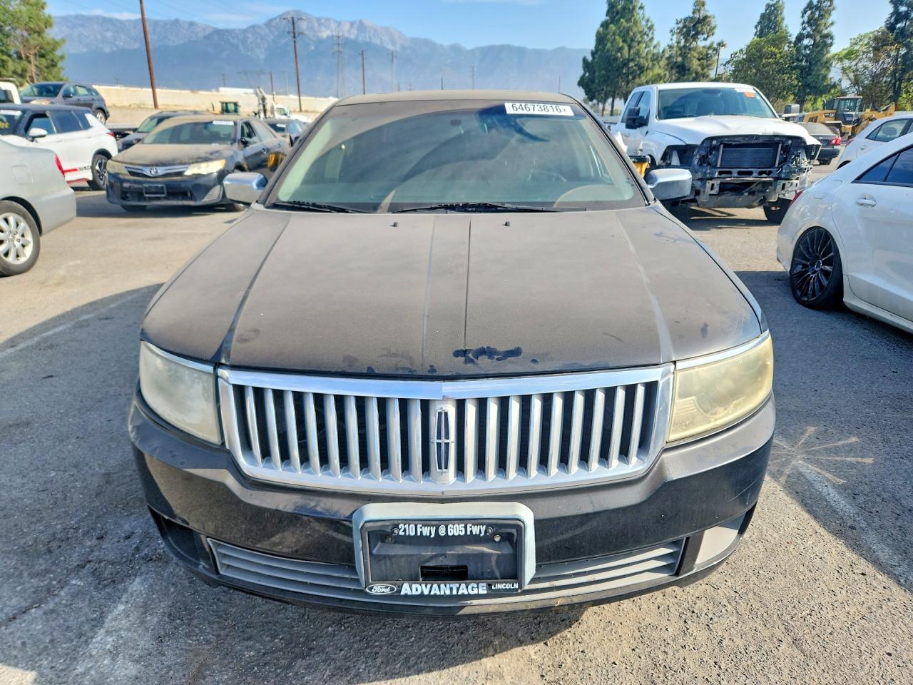 2006 Lincoln Zephyr Black vin: 3LNHM26166R601100