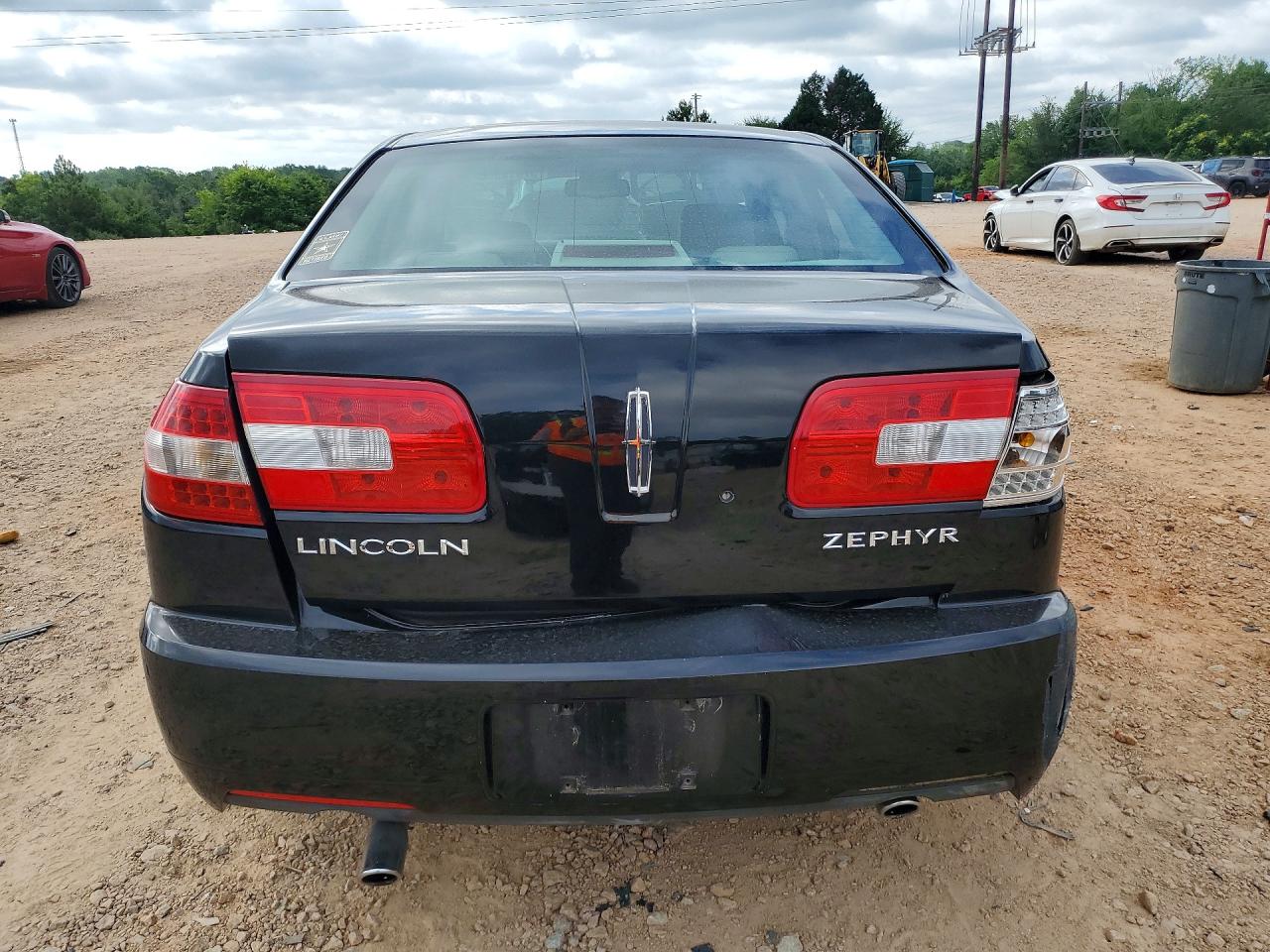 2006 Lincoln Zephyr Black vin: 3LNHM26166R627924