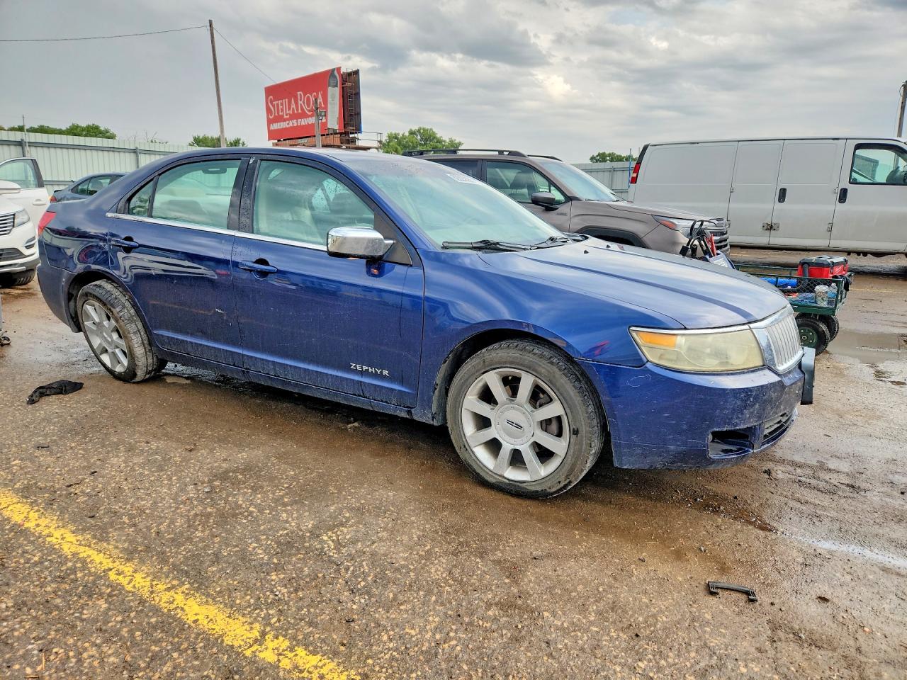 2006 Lincoln Zephyr Blue vin: 3LNHM26176R608055