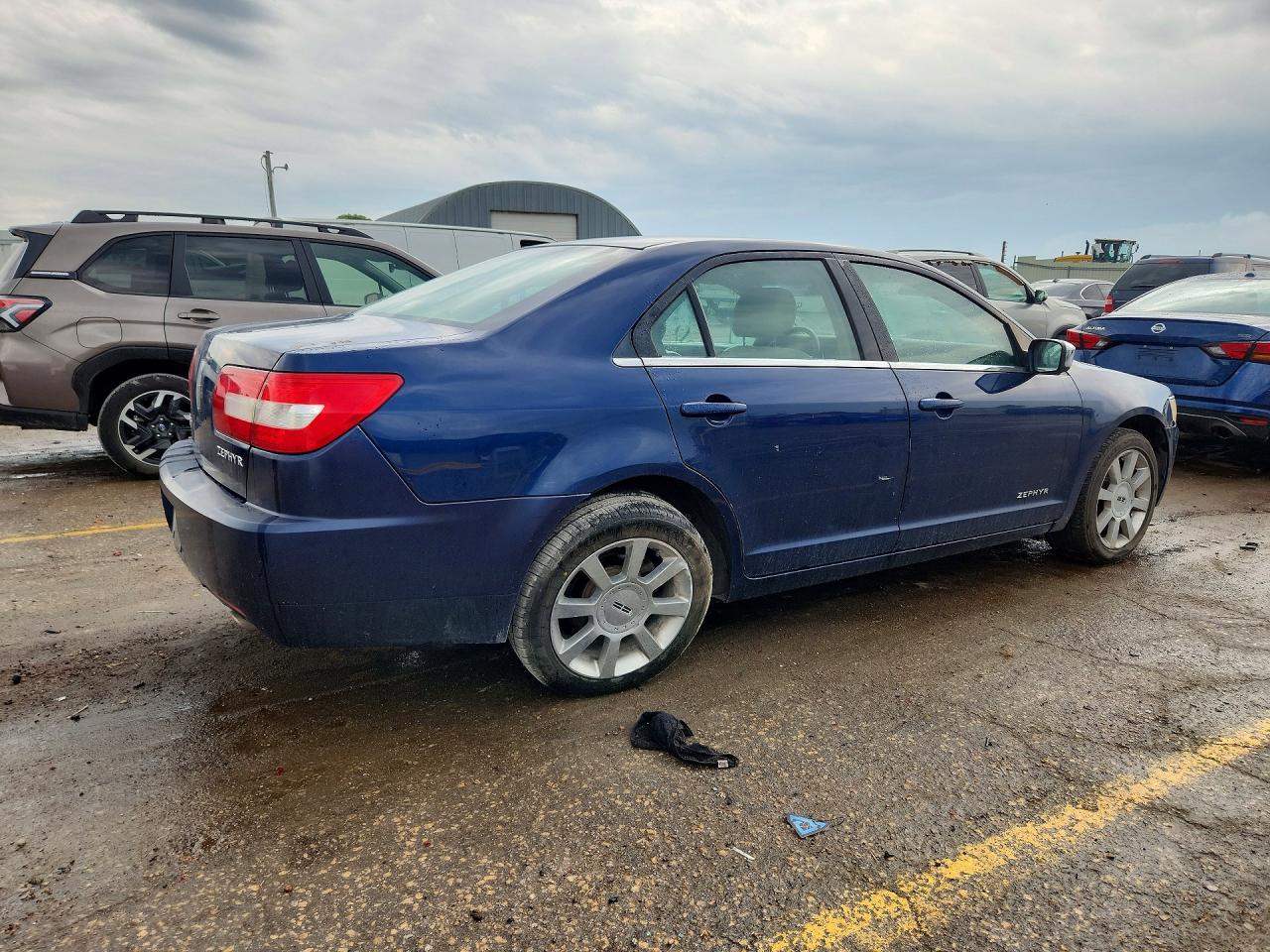 2006 Lincoln Zephyr Blue vin: 3LNHM26176R608055