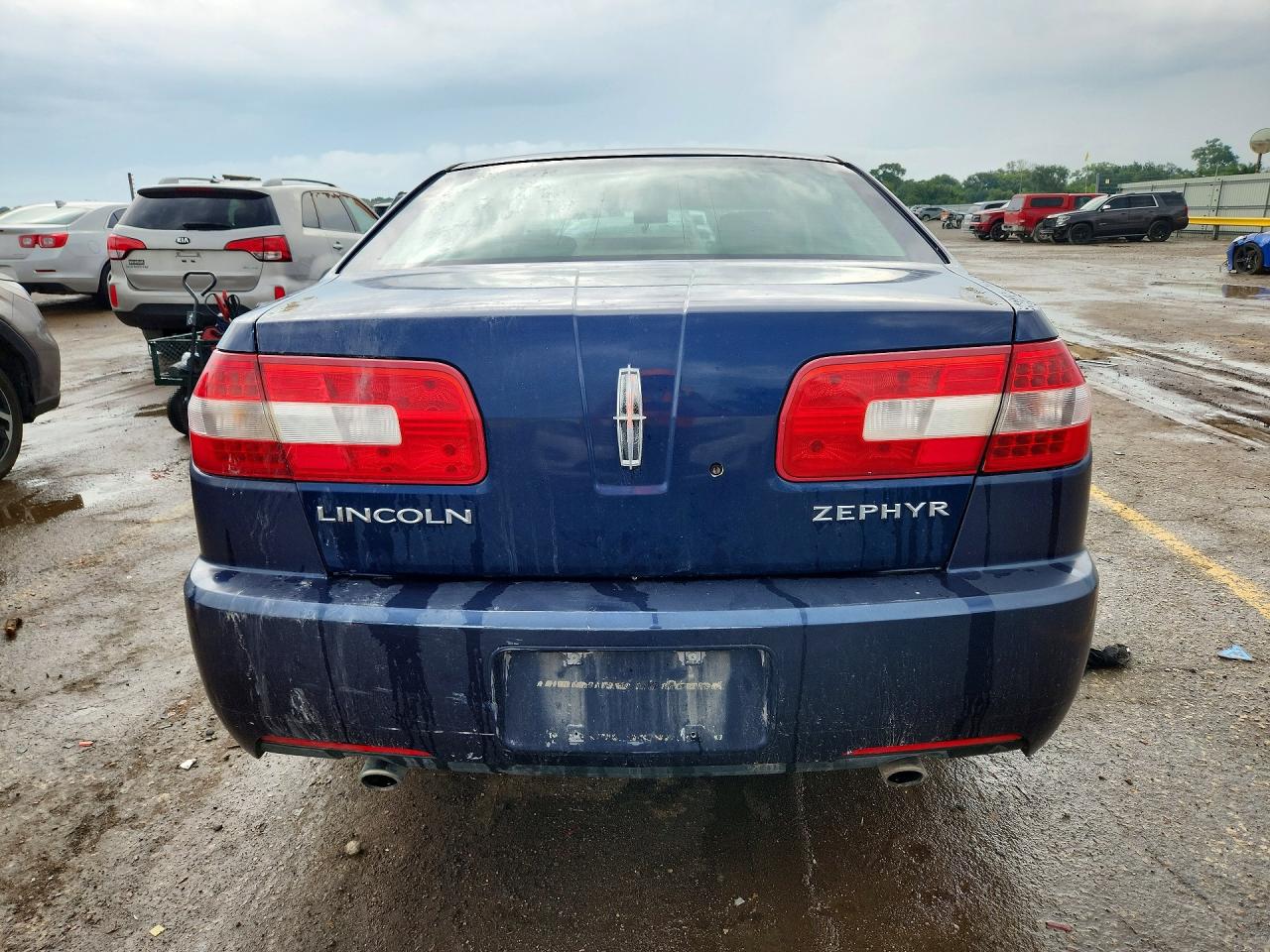 2006 Lincoln Zephyr Blue vin: 3LNHM26176R608055