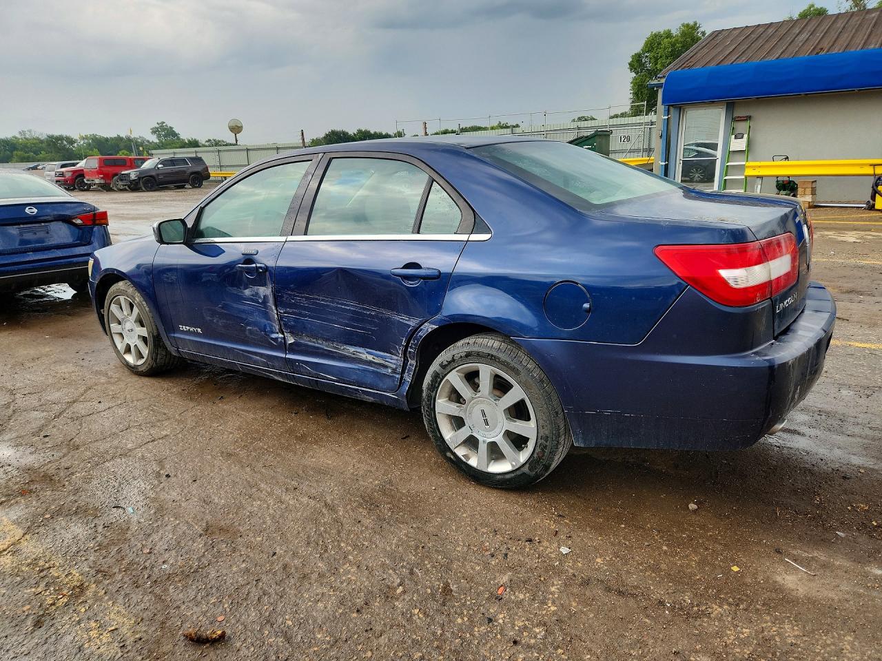 2006 Lincoln Zephyr Blue vin: 3LNHM26176R608055