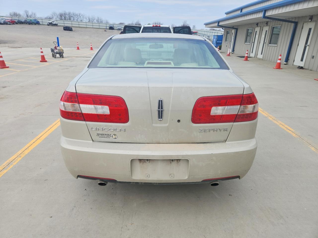 2006 Lincoln Zephyr Beige vin: 3LNHM26176R663606