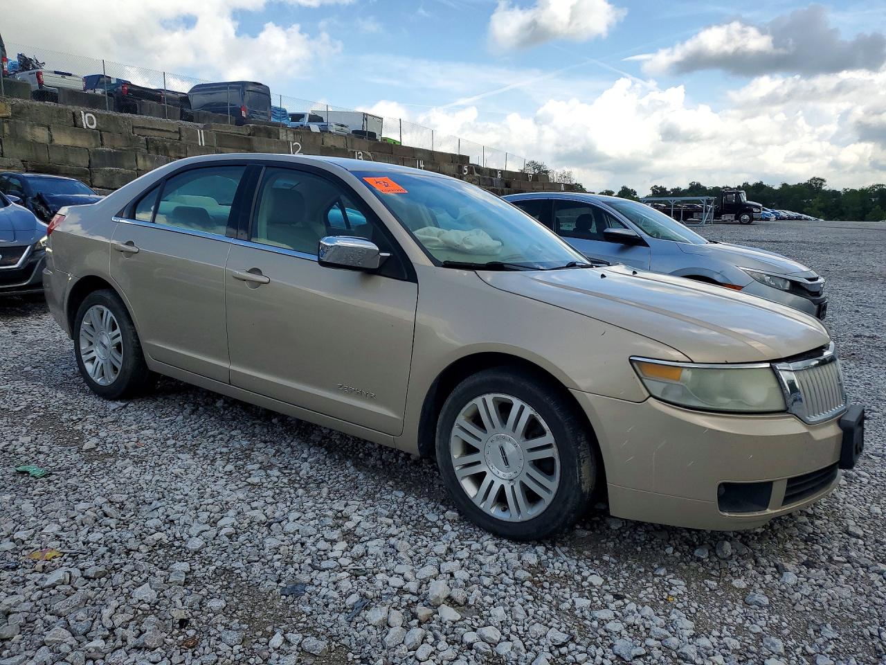 2006 Lincoln Zephyr Gold vin: 3LNHM26196R613340