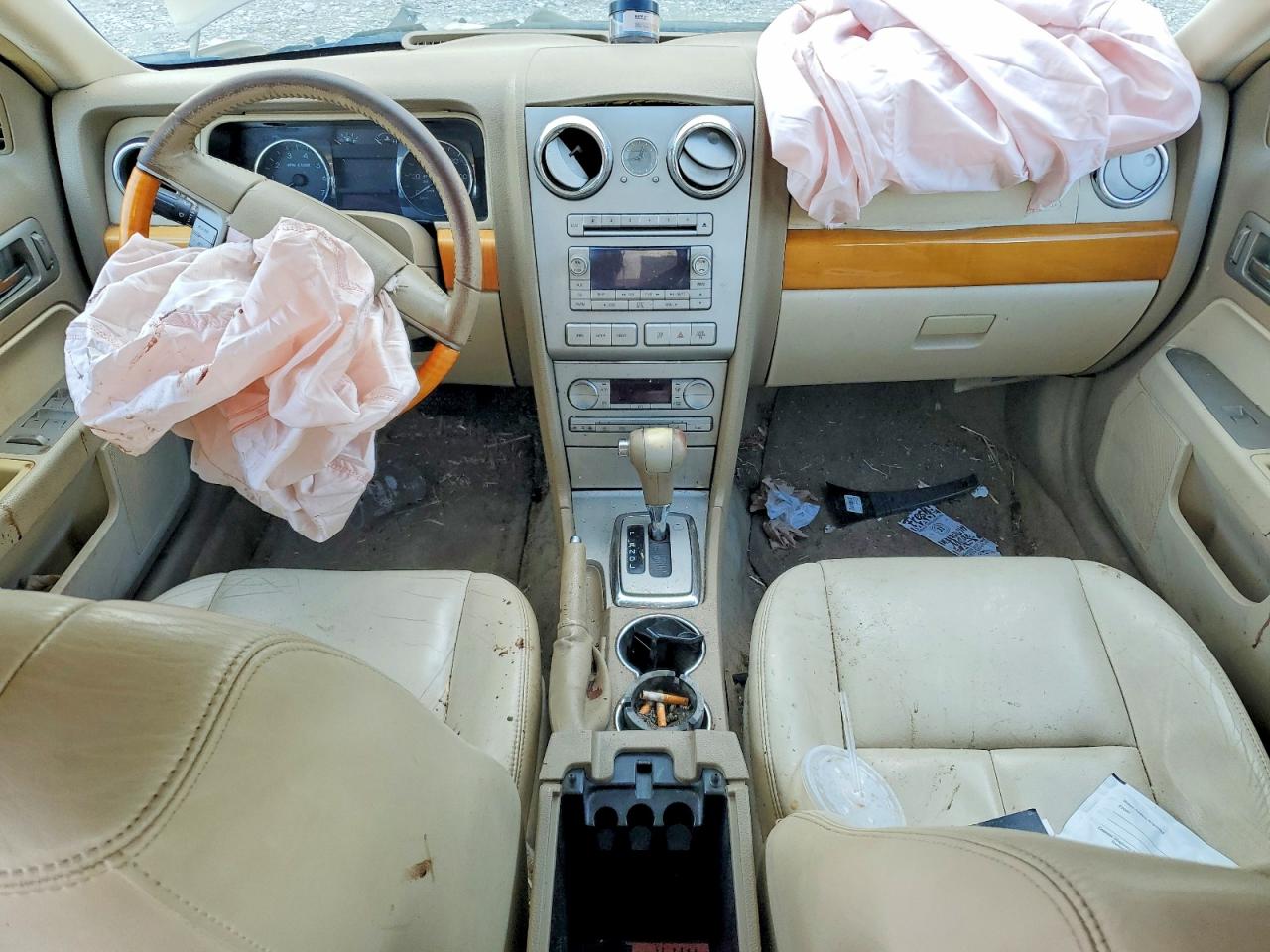 2006 Lincoln Zephyr Gold vin: 3LNHM26196R613340