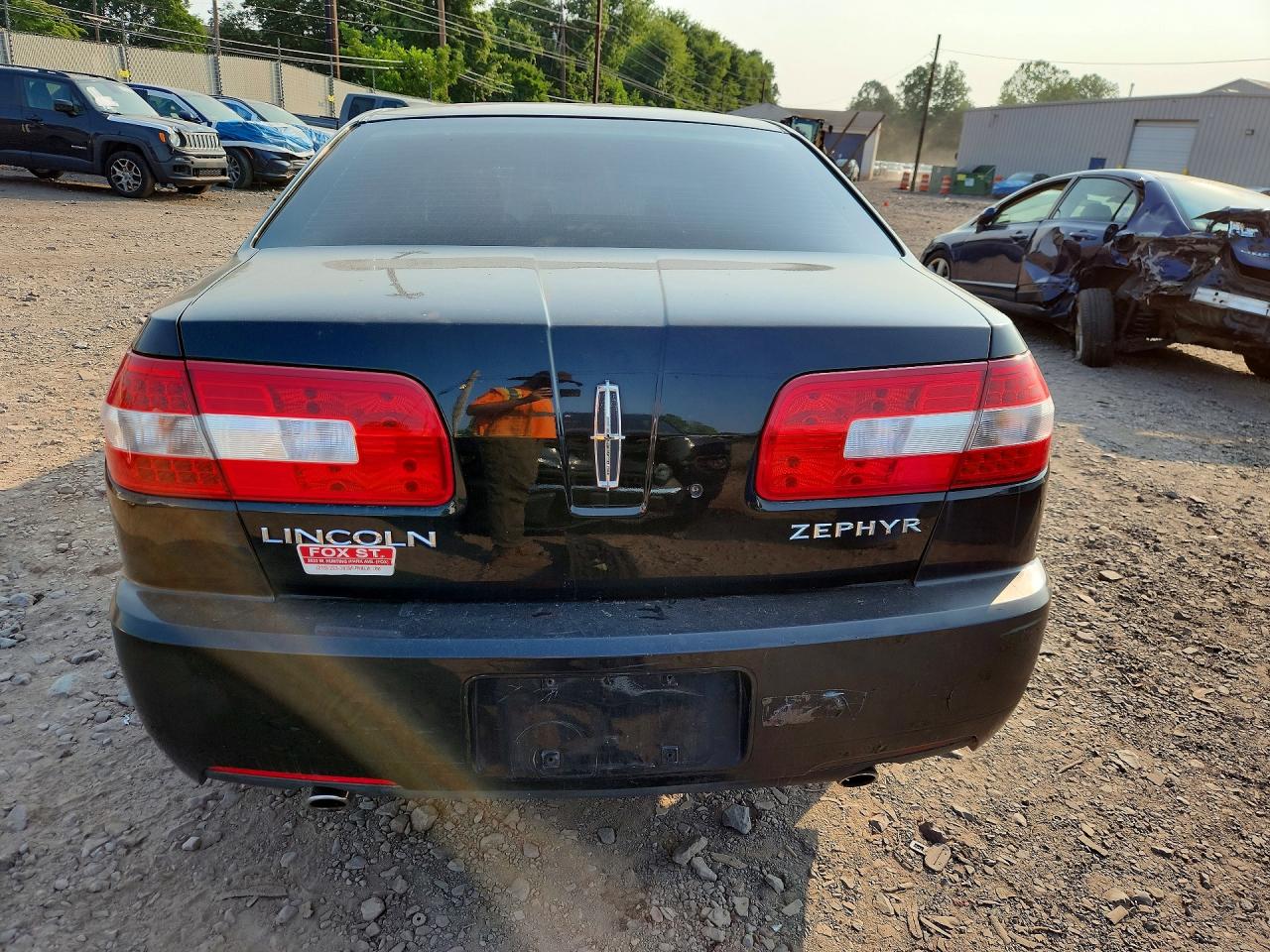 2006 Lincoln Zephyr Black vin: 3LNHM26196R641770