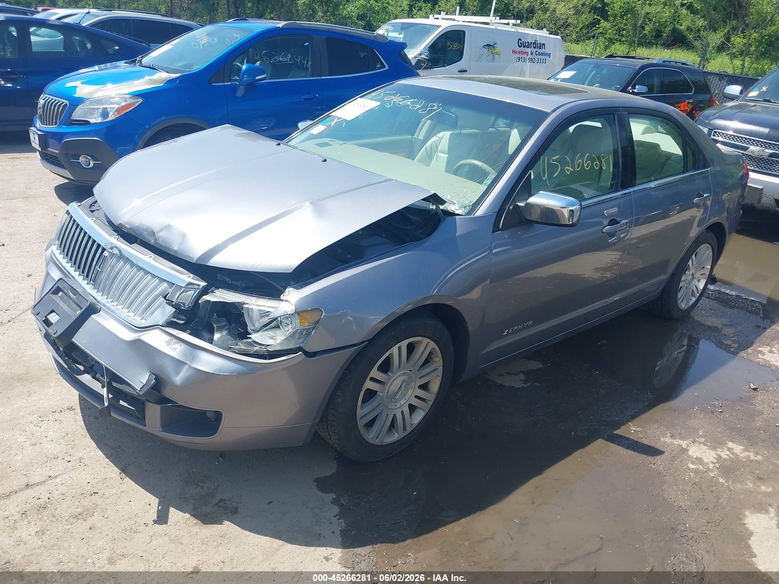 2006 Lincoln Zephyr   Gray vin: 3LNHM261X6R649294