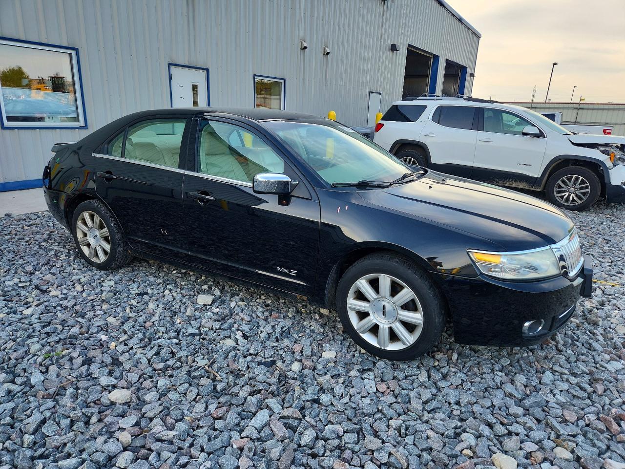 2007 Lincoln Mkz Черный vin: 3LNHM26T07R618929