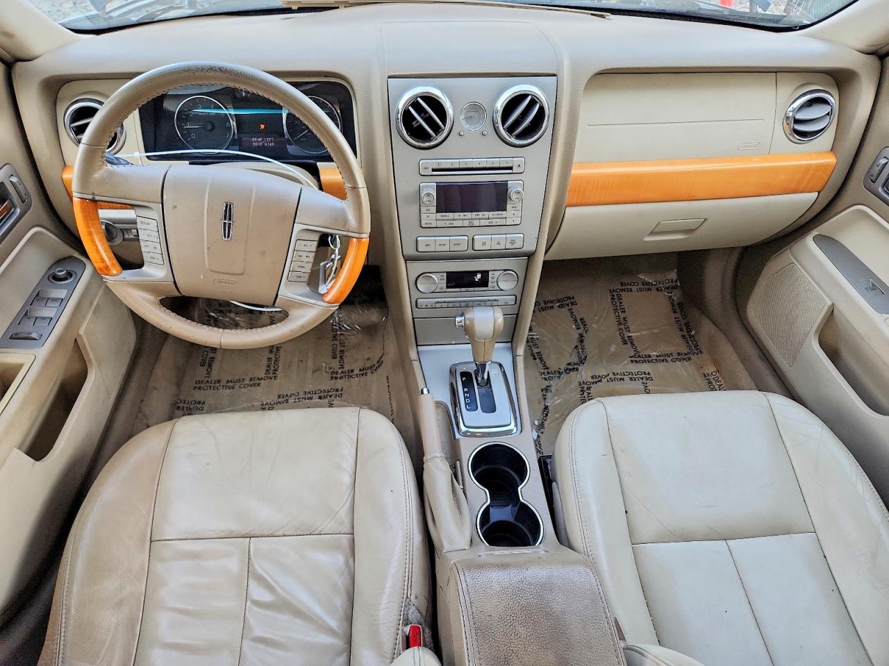 2007 Lincoln Mkz Черный vin: 3LNHM26T07R618929