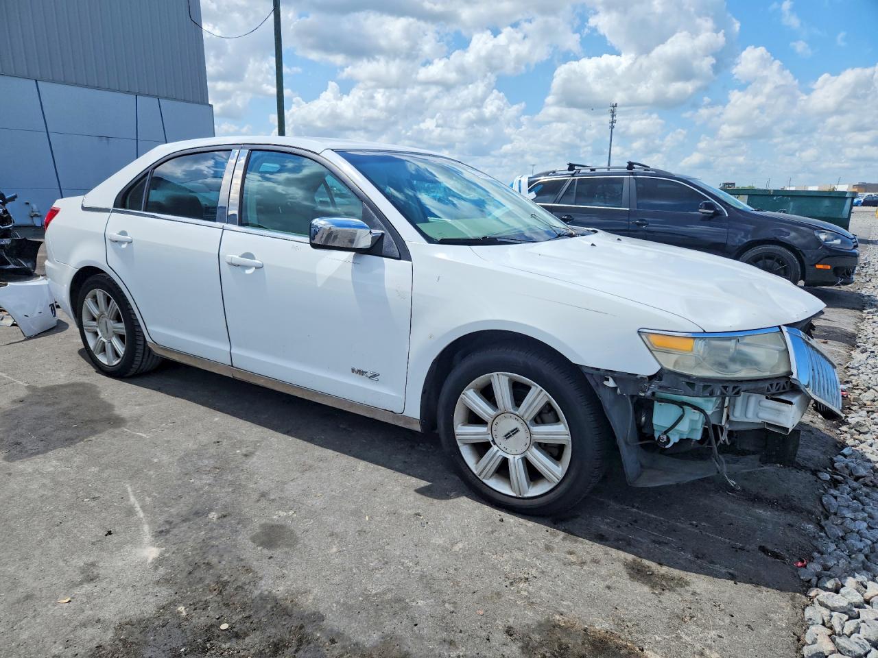 2007 Lincoln Mkz White vin: 3LNHM26T07R634208
