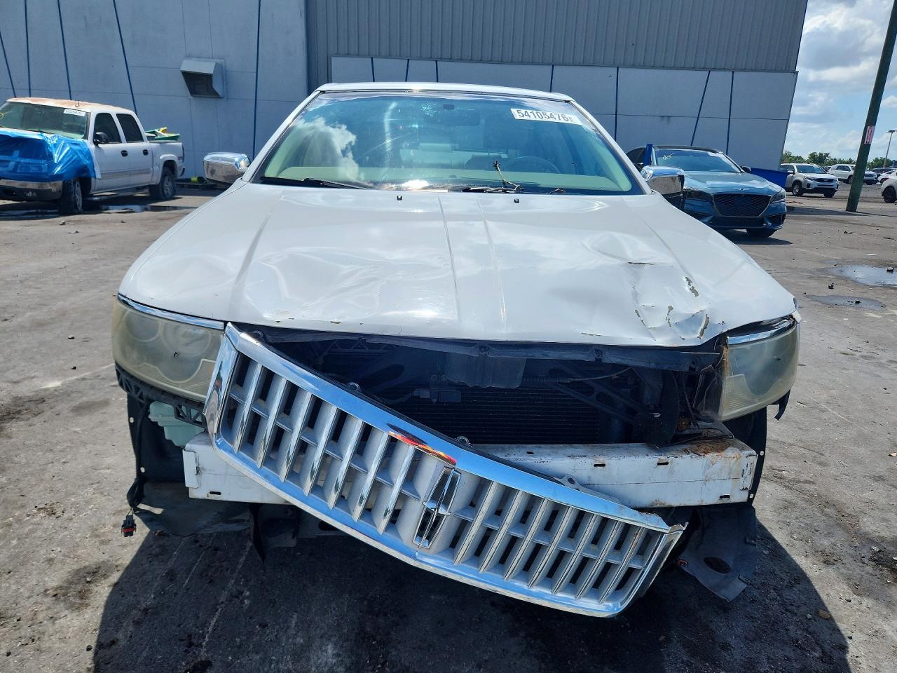 2007 Lincoln Mkz White vin: 3LNHM26T07R634208