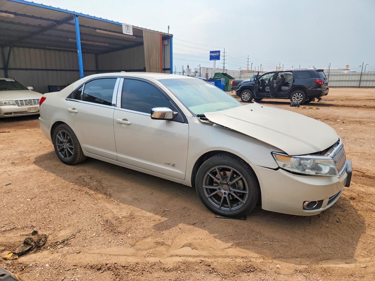 2008 Lincoln Mkz Beige vin: 3LNHM26T08R642360