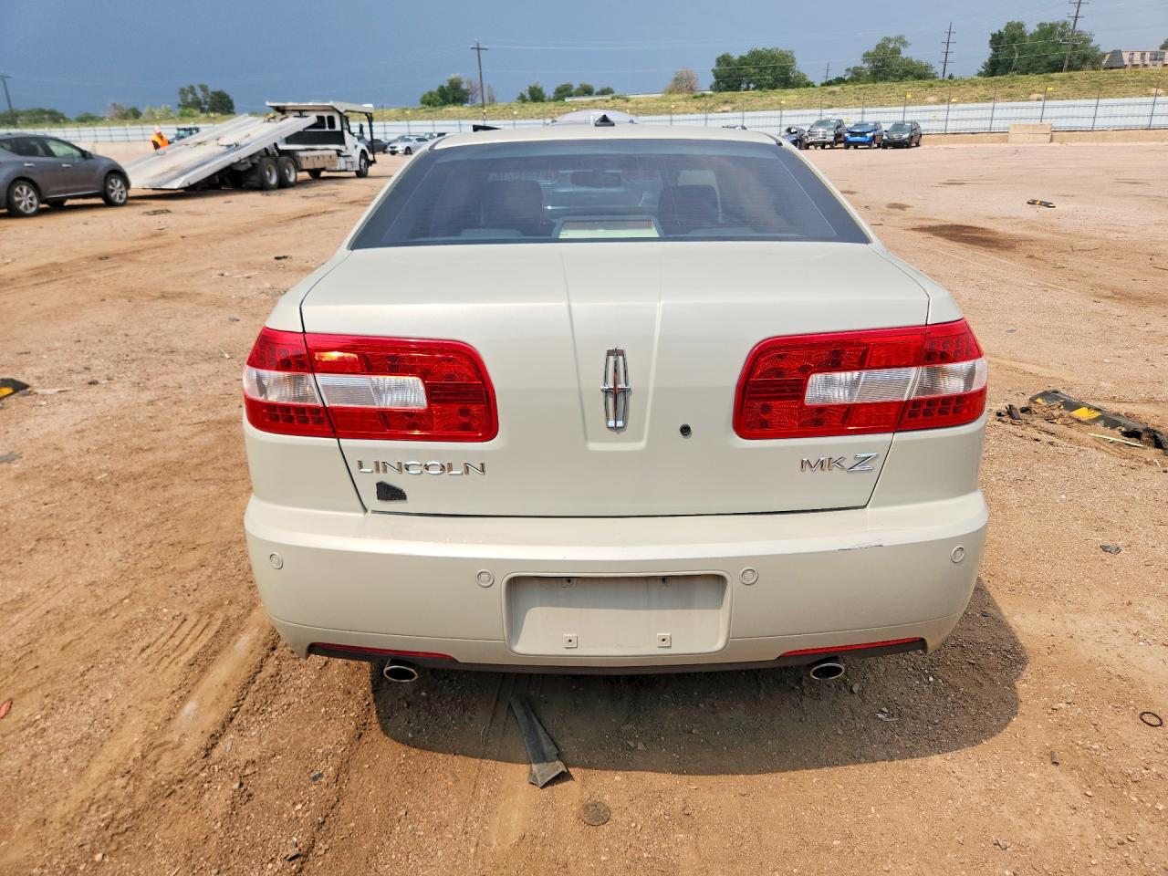 2008 Lincoln Mkz Beige vin: 3LNHM26T08R642360