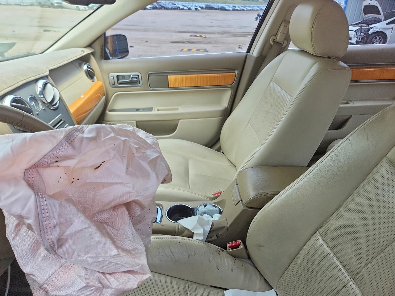 2008 Lincoln Mkz Beige vin: 3LNHM26T08R642360