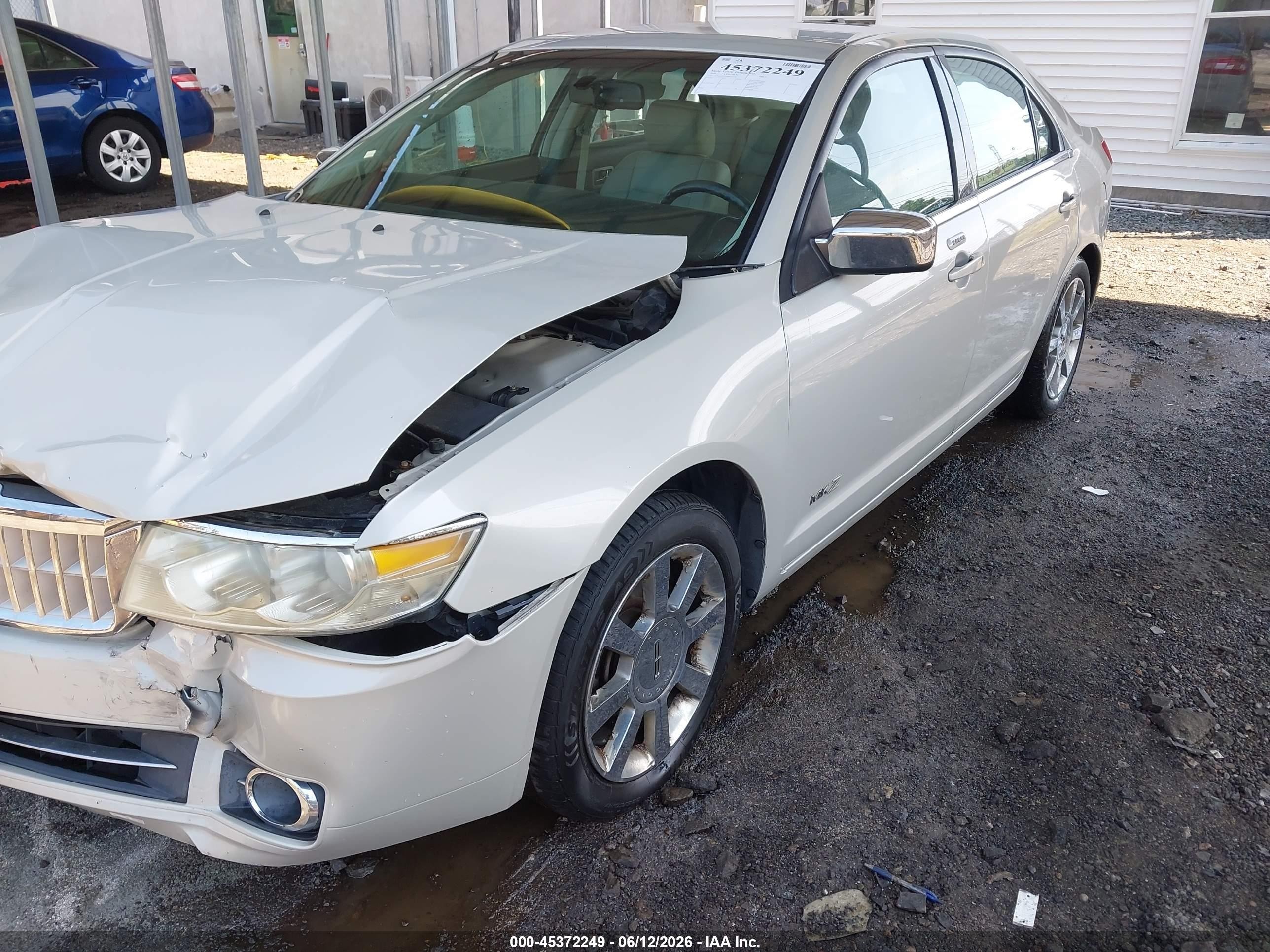 2008 Lincoln Mkz   Beige vin: 3LNHM26T08R655142