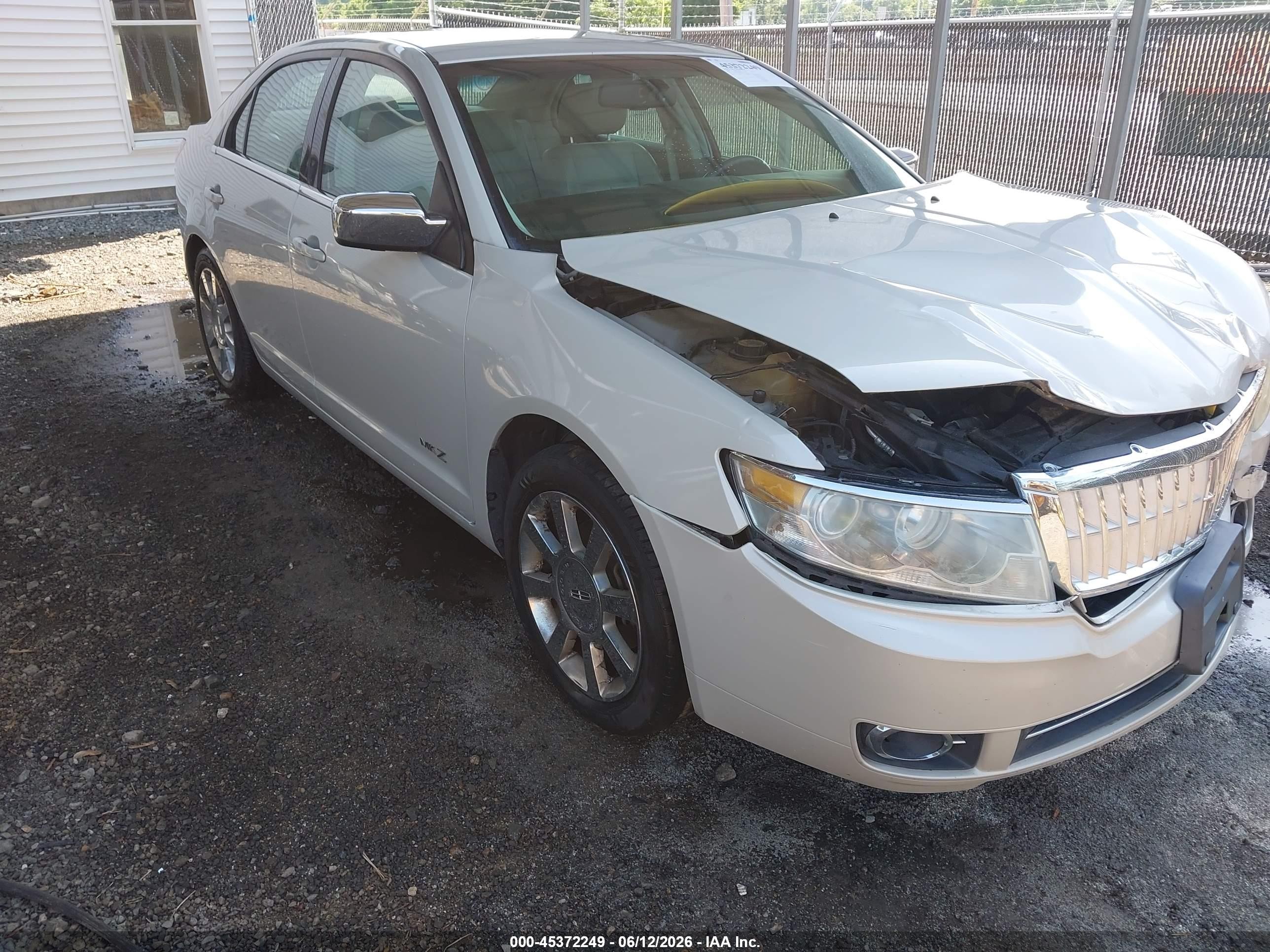 2008 Lincoln Mkz   Beige vin: 3LNHM26T08R655142