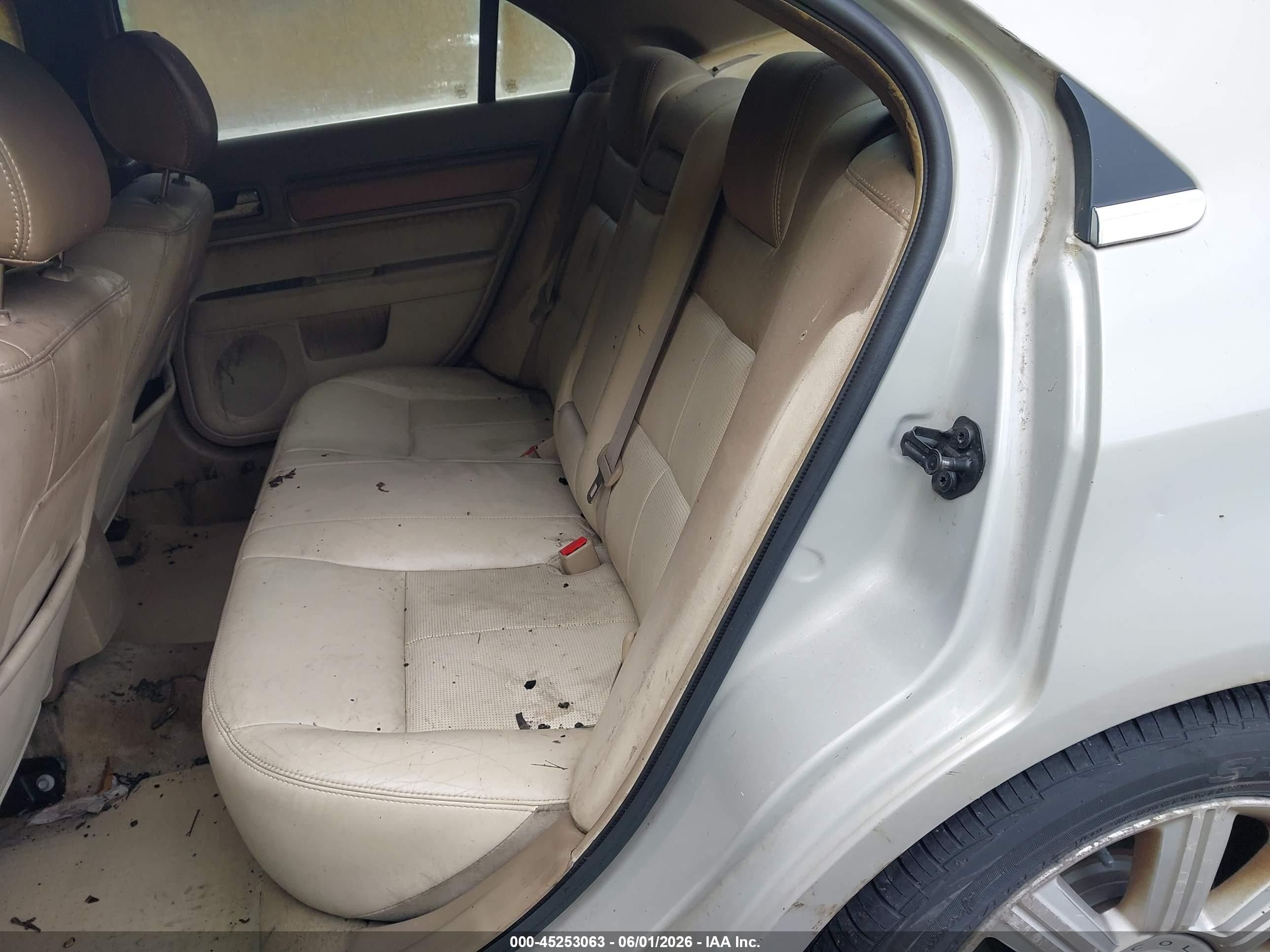 2008 Lincoln Mkz   Cream vin: 3LNHM26T08R658784