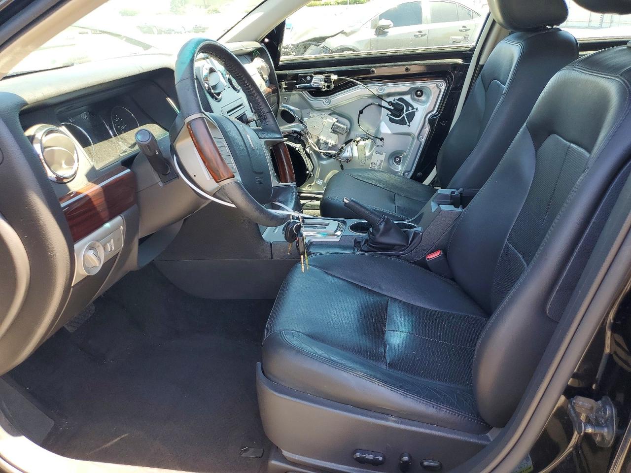 2009 Lincoln Mkz Black vin: 3LNHM26T09R605066