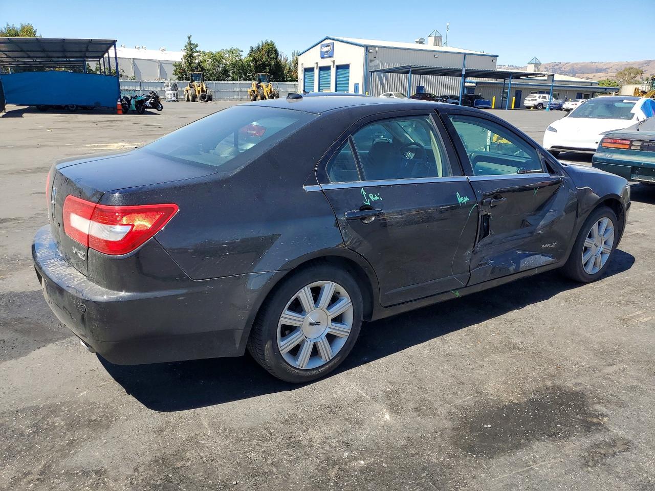 2009 Lincoln Mkz Black vin: 3LNHM26T09R605066