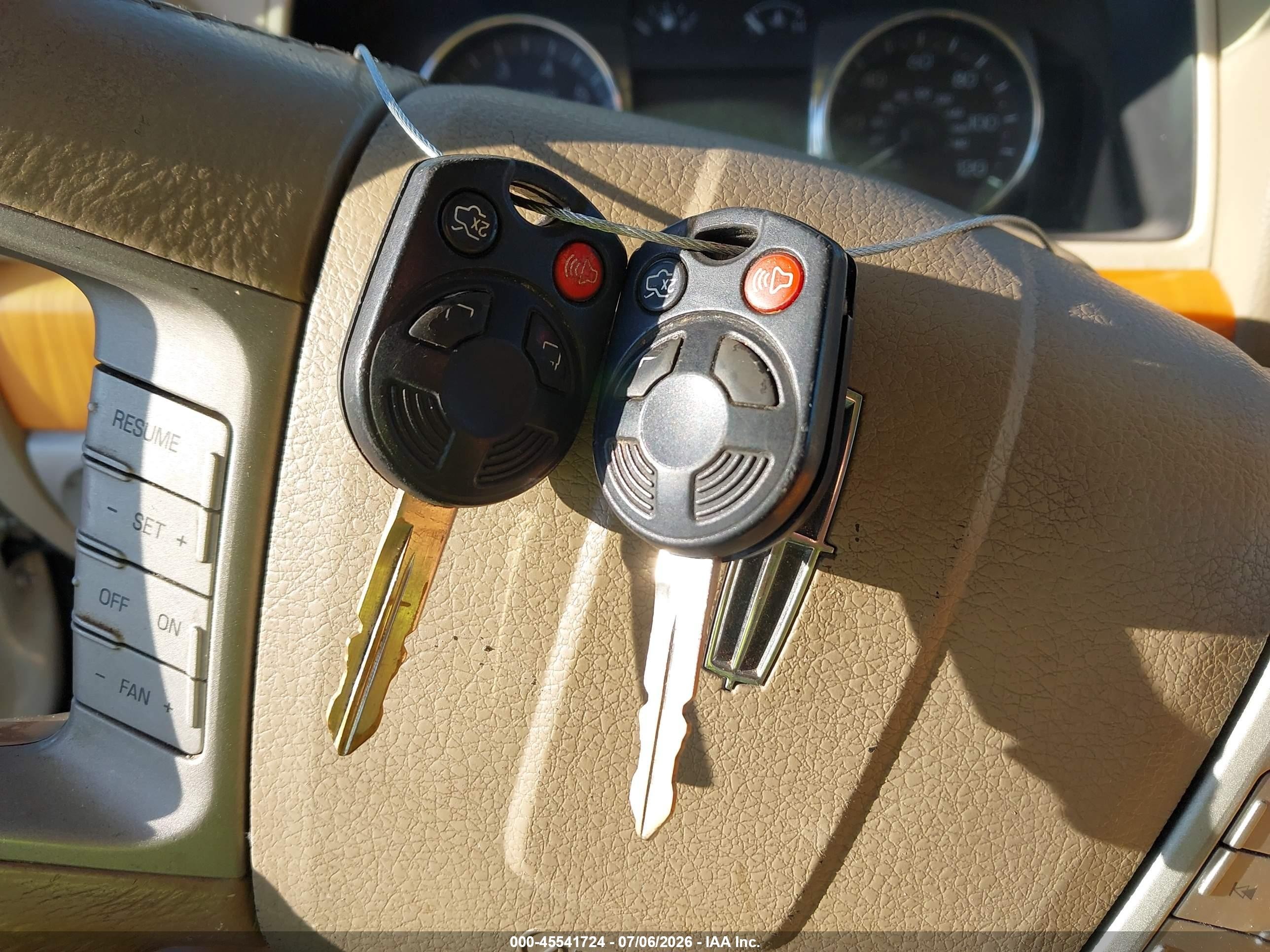 2007 Lincoln Mkz   Beige vin: 3LNHM26T17R633410