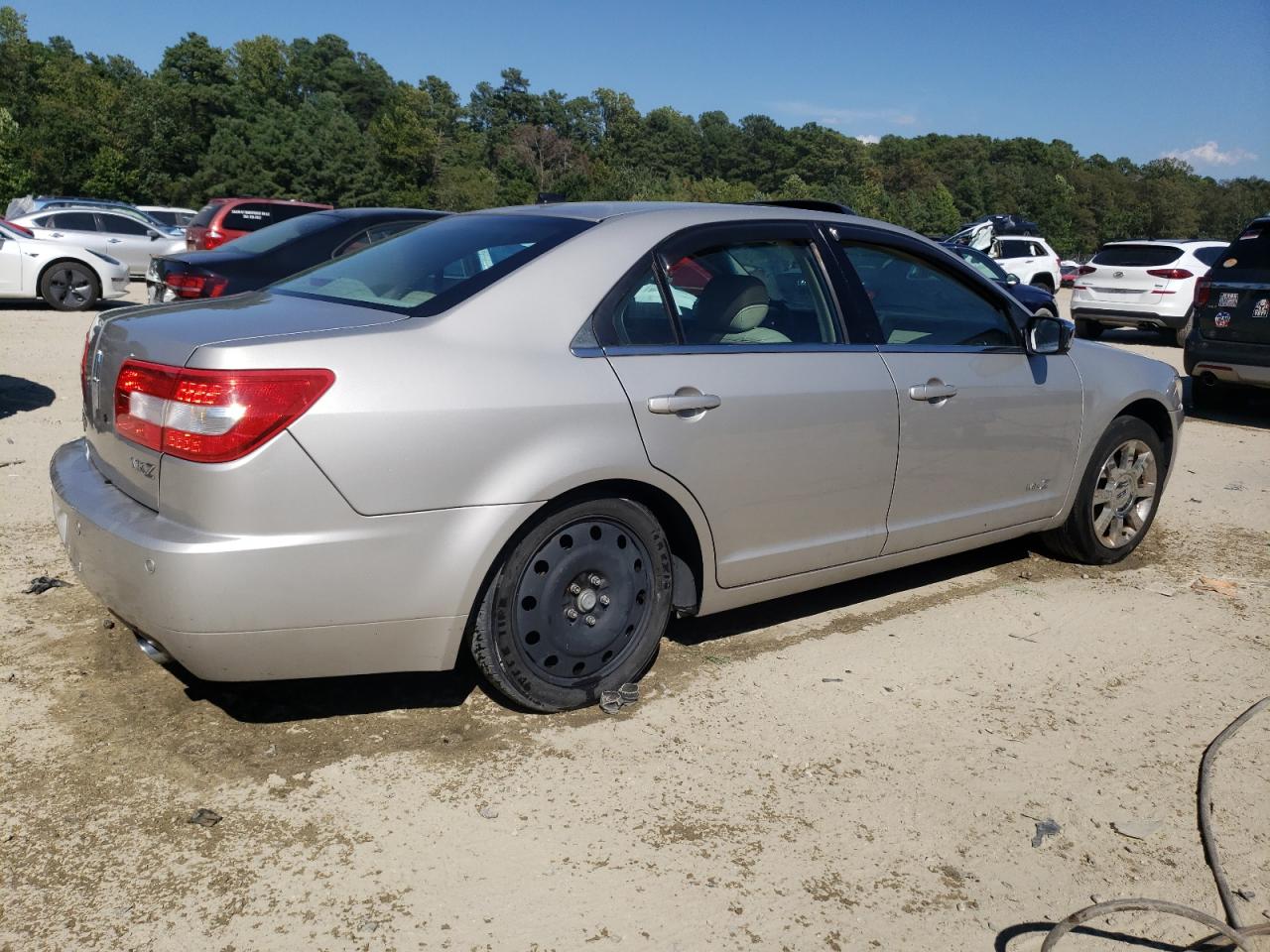 2008 Lincoln Mkz Silver vin: 3LNHM26T18R605706