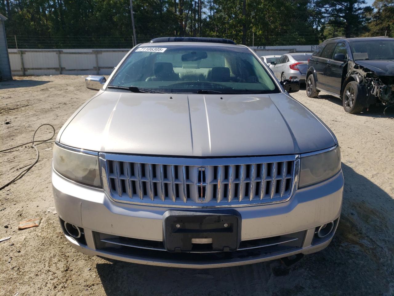 2008 Lincoln Mkz Silver vin: 3LNHM26T18R605706