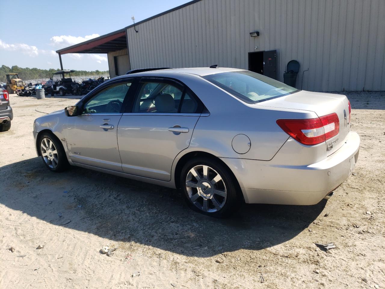 2008 Lincoln Mkz Silver vin: 3LNHM26T18R605706