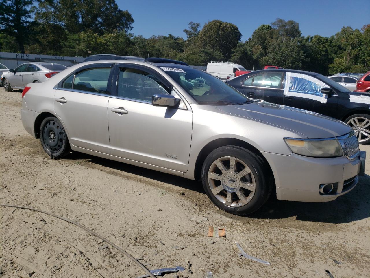 2008 Lincoln Mkz Silver vin: 3LNHM26T18R605706