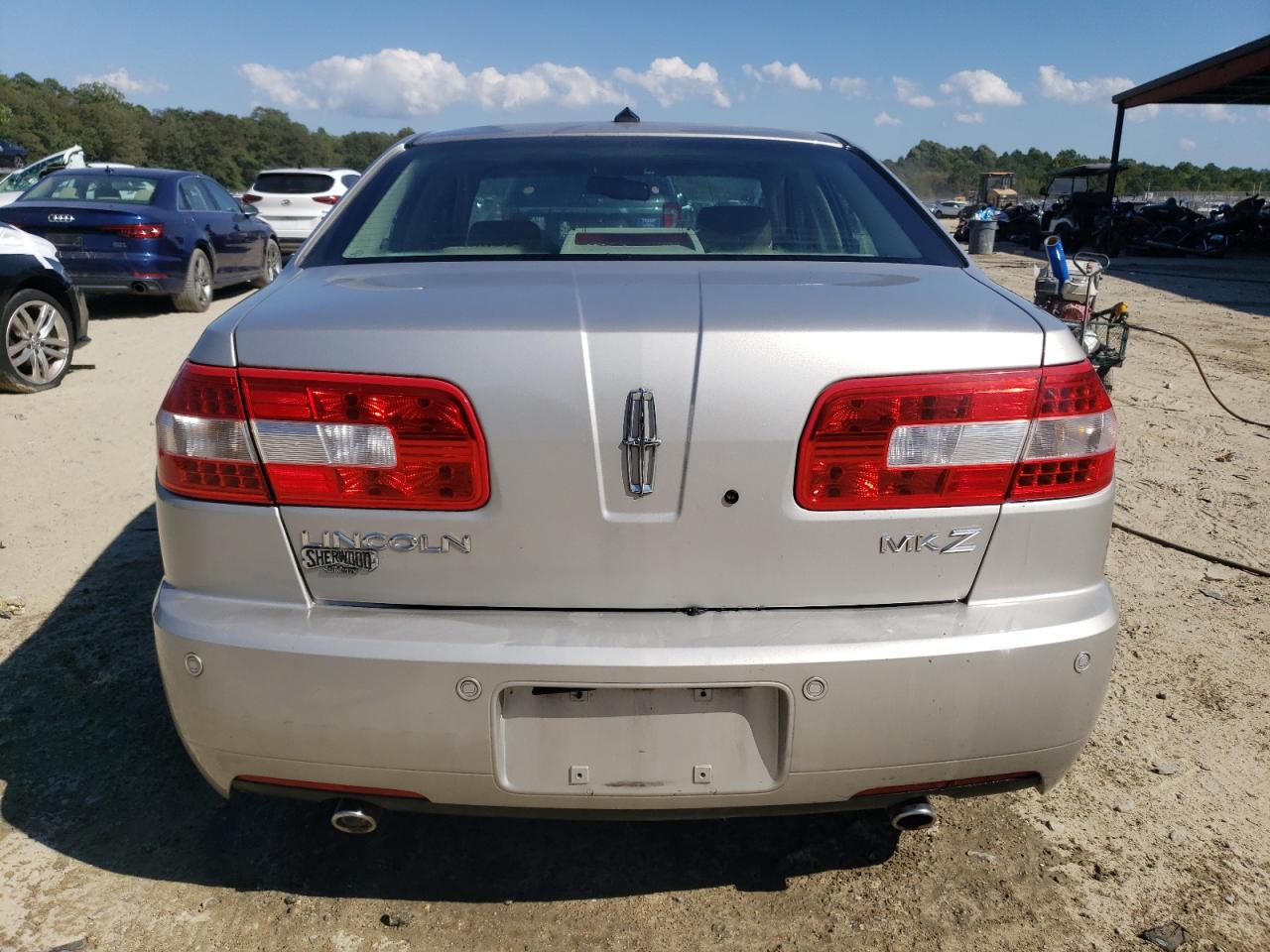 2008 Lincoln Mkz Silver vin: 3LNHM26T18R605706