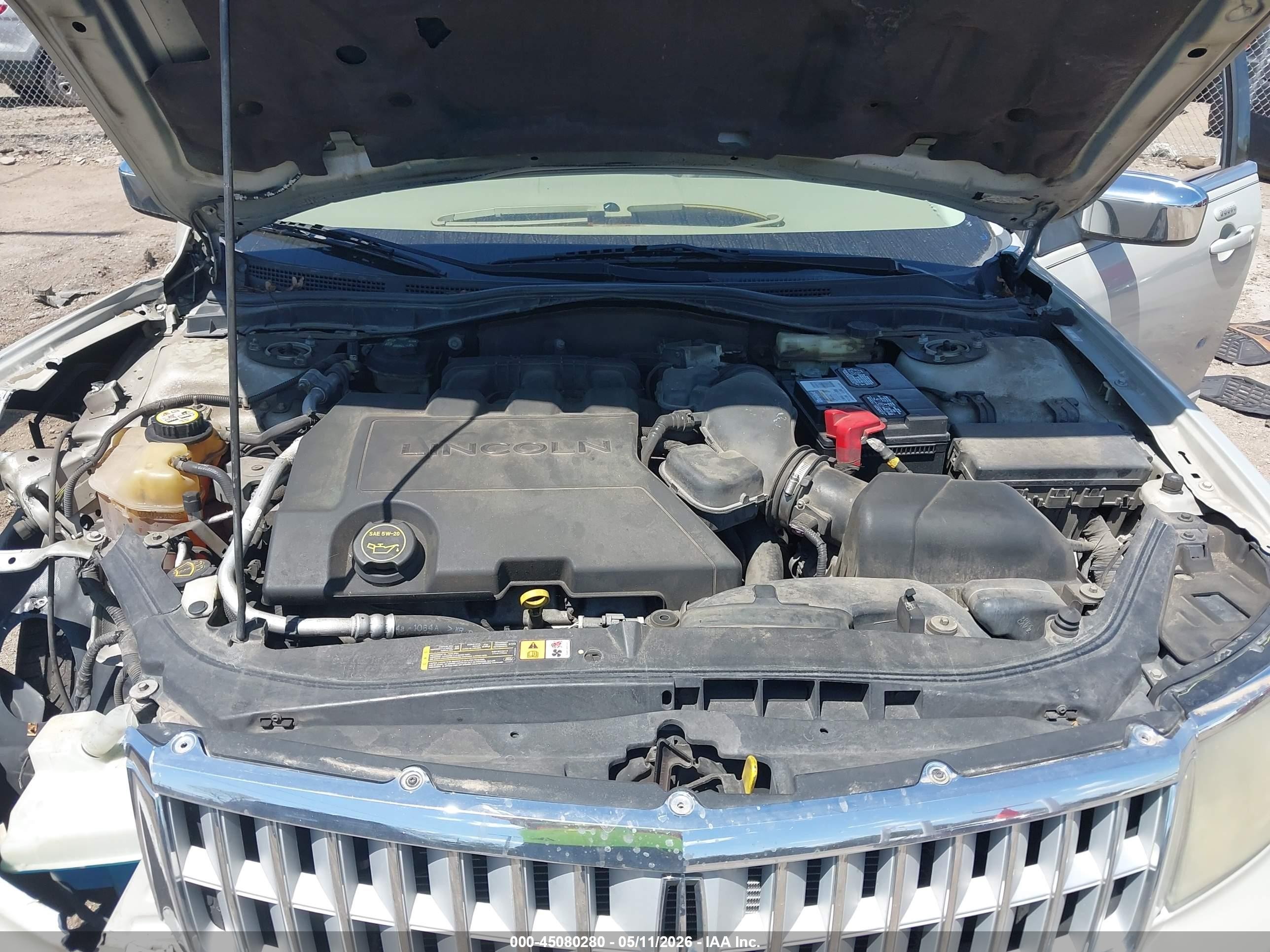 2008 Lincoln Mkz   Tan vin: 3LNHM26T18R605768