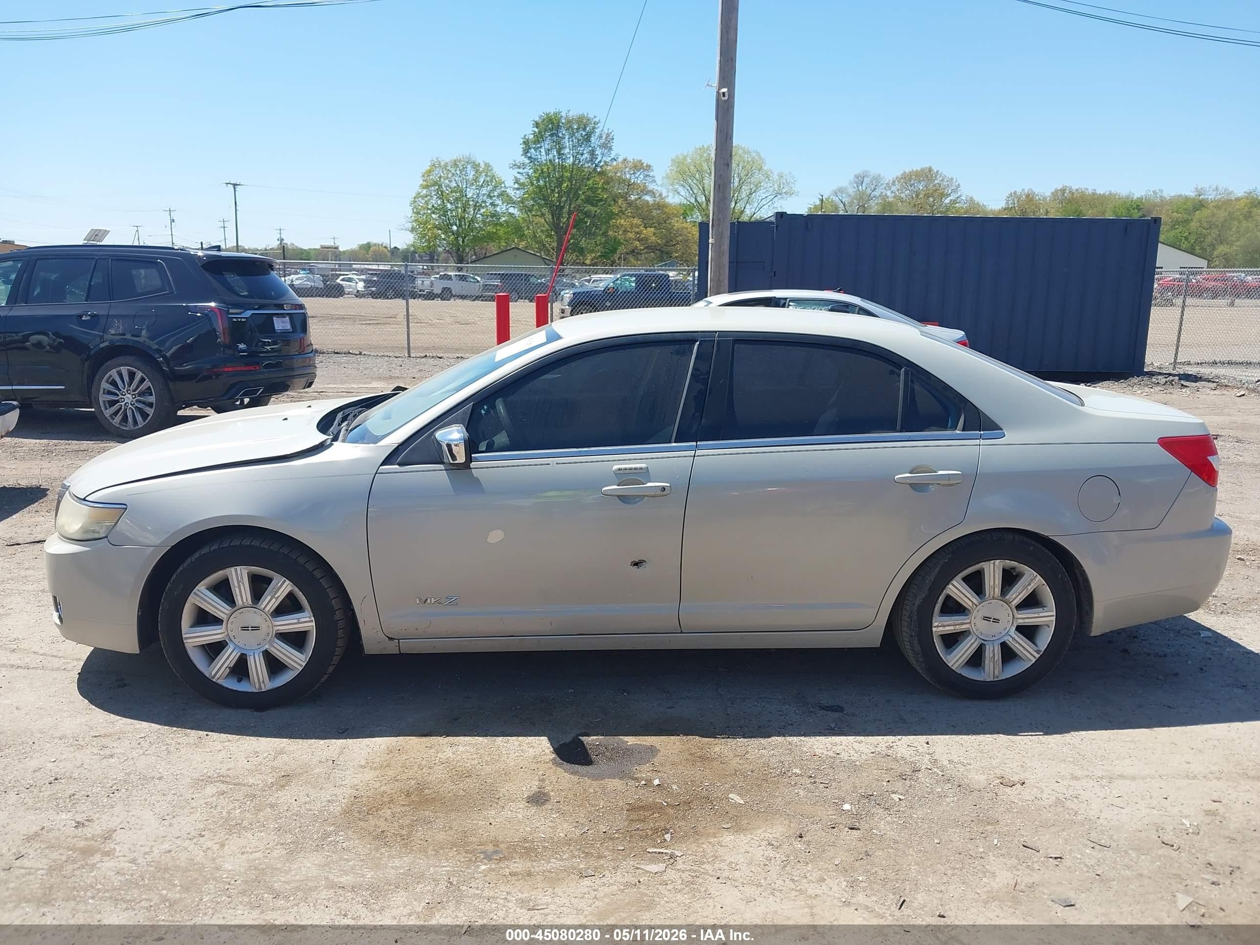 2008 Lincoln Mkz   Tan vin: 3LNHM26T18R605768