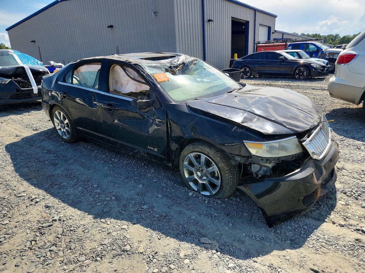 2008 Lincoln Mkz Black vin: 3LNHM26T18R644974