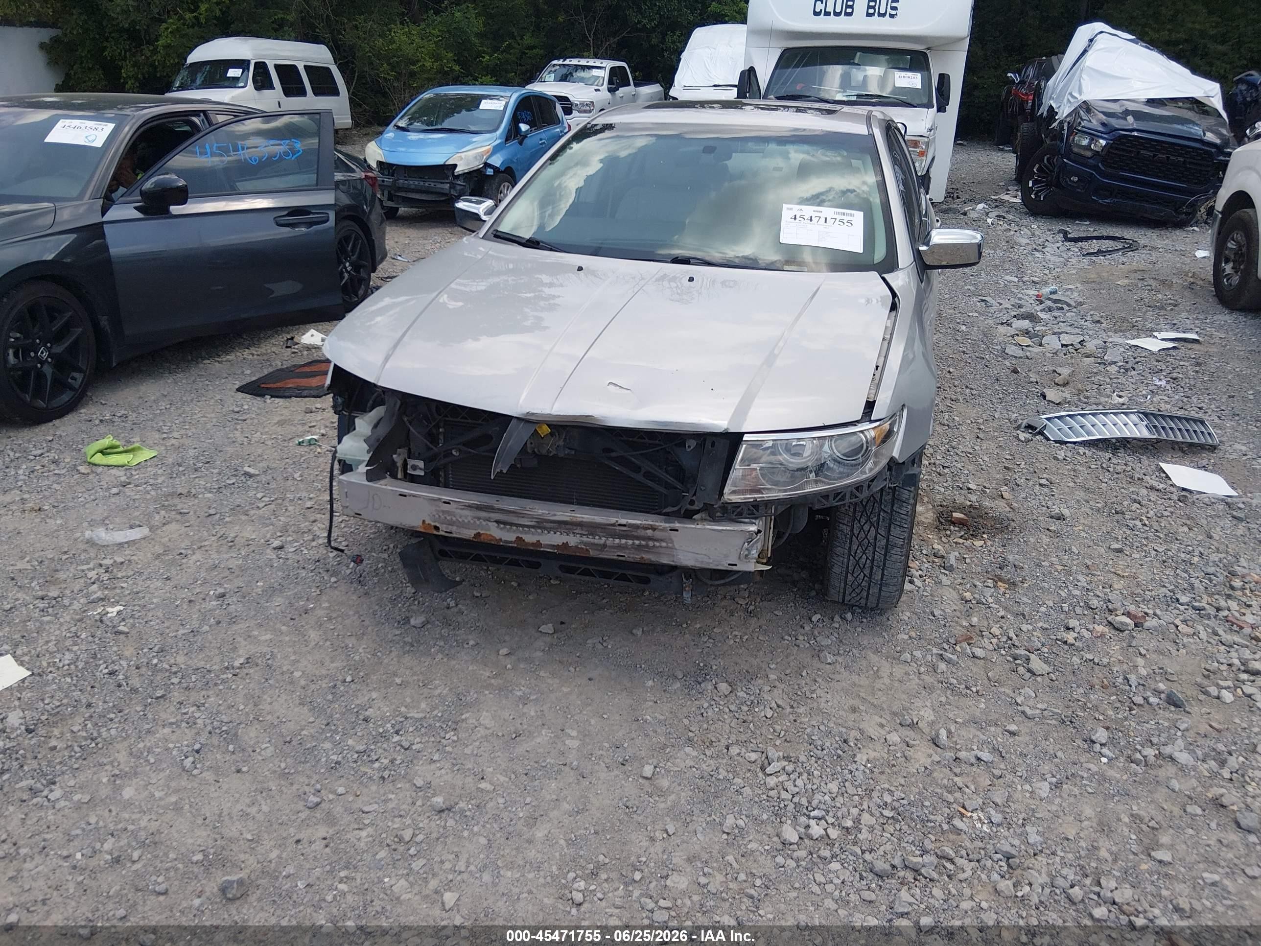 2007 Lincoln Mkz   Silver vin: 3LNHM26T27R616955
