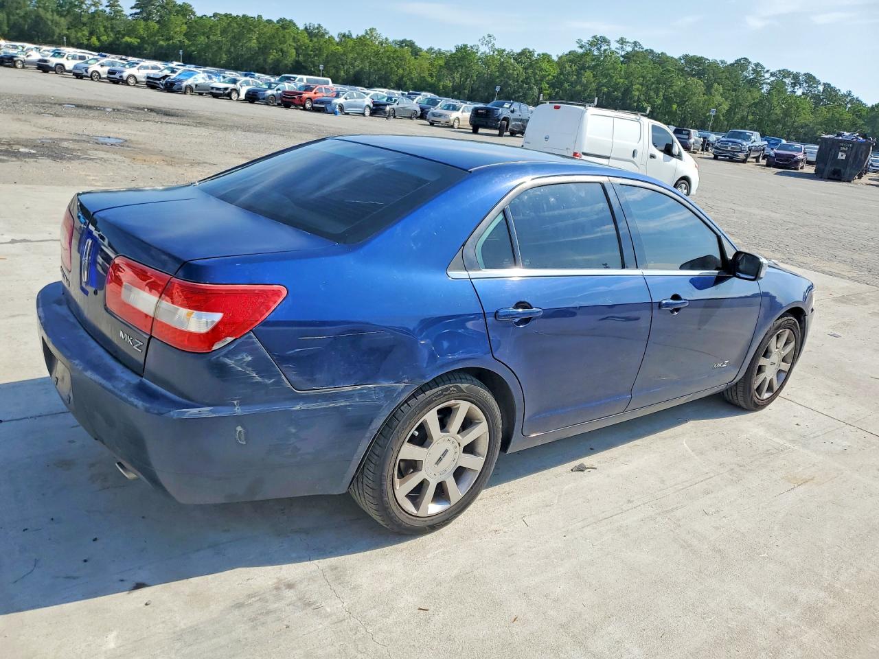 2007 Lincoln Mkz Blue vin: 3LNHM26T27R664049