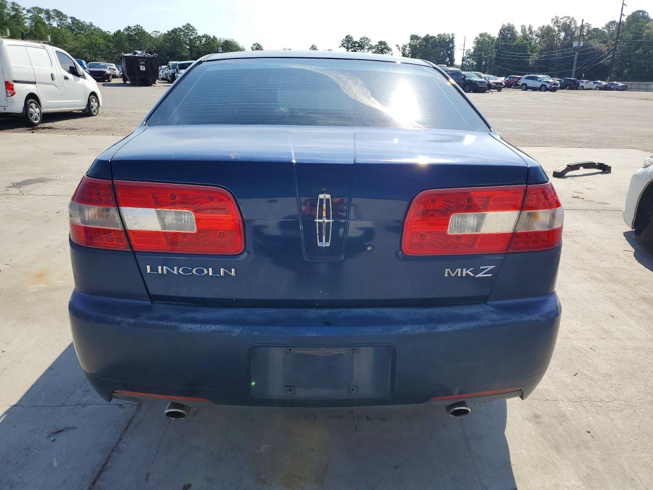 2007 Lincoln Mkz Blue vin: 3LNHM26T27R664049