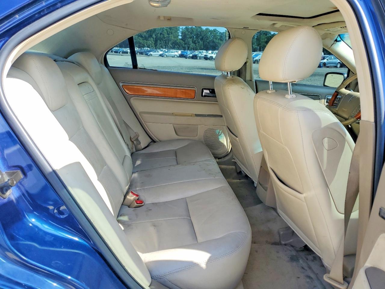 2007 Lincoln Mkz Blue vin: 3LNHM26T27R664049