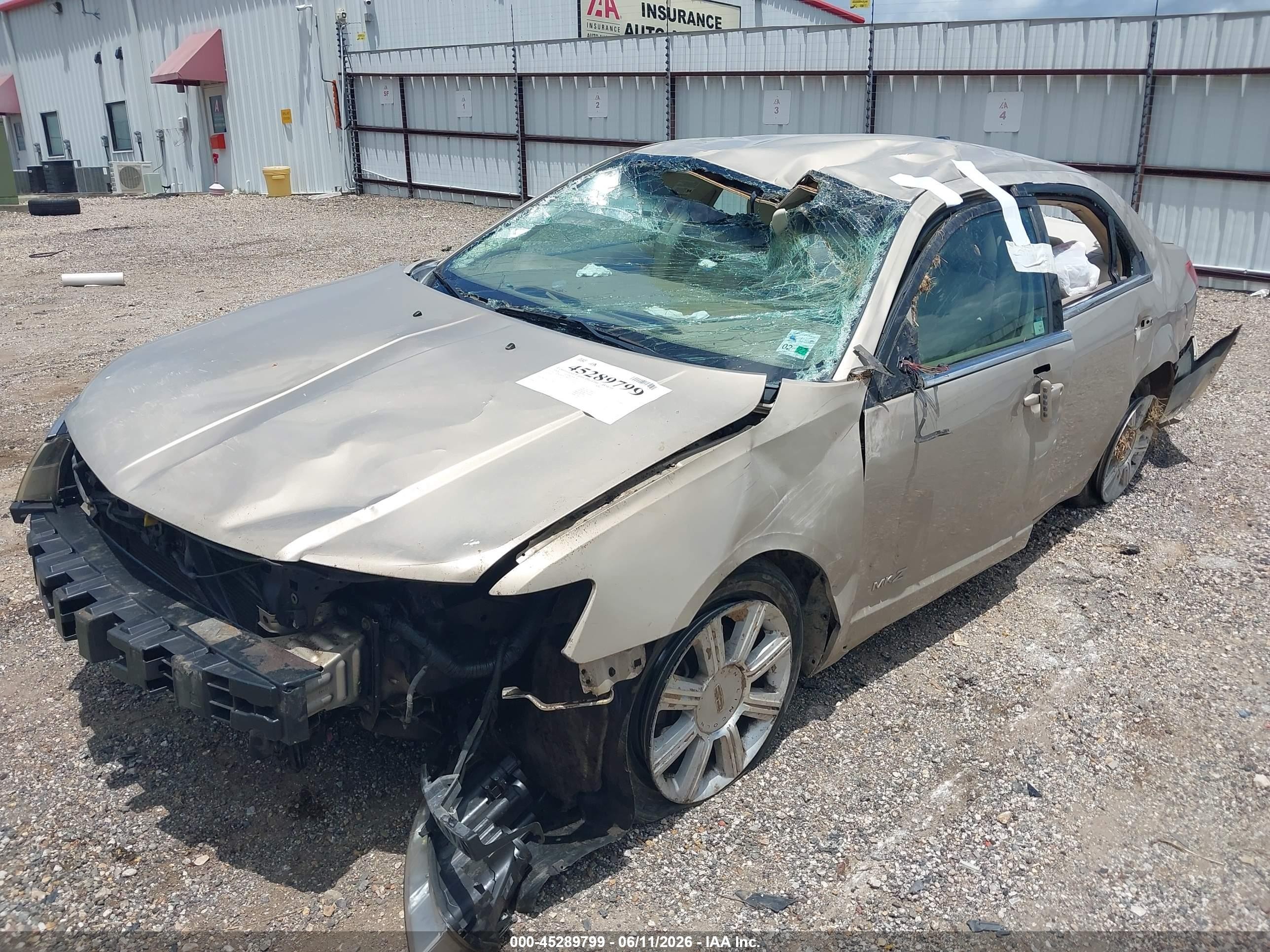 2008 Lincoln Mkz   Gold vin: 3LNHM26T28R622160